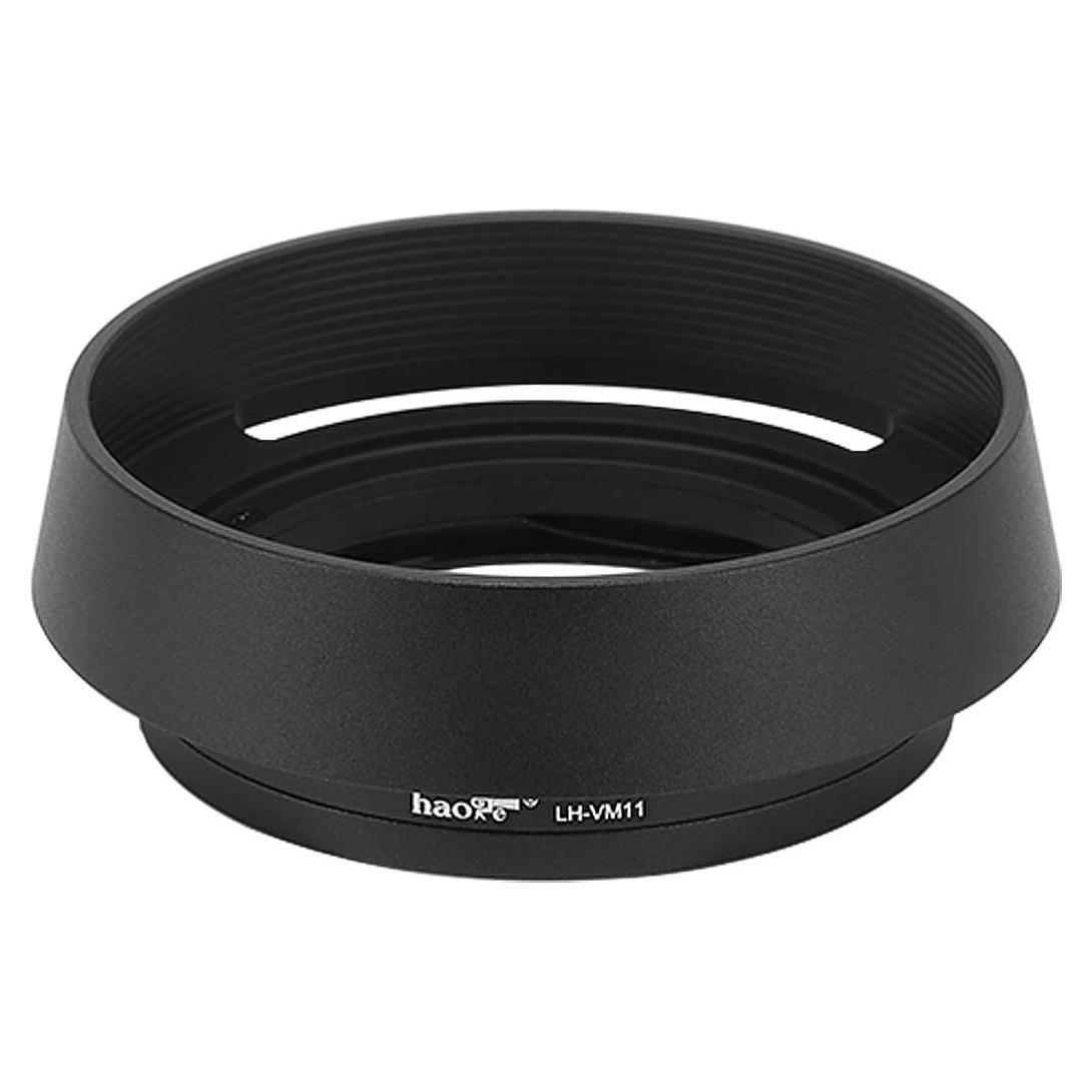 Capuchón Redondo de Metal Haoge LH-VM11 para Objetivo Voigtlander 35mm f2