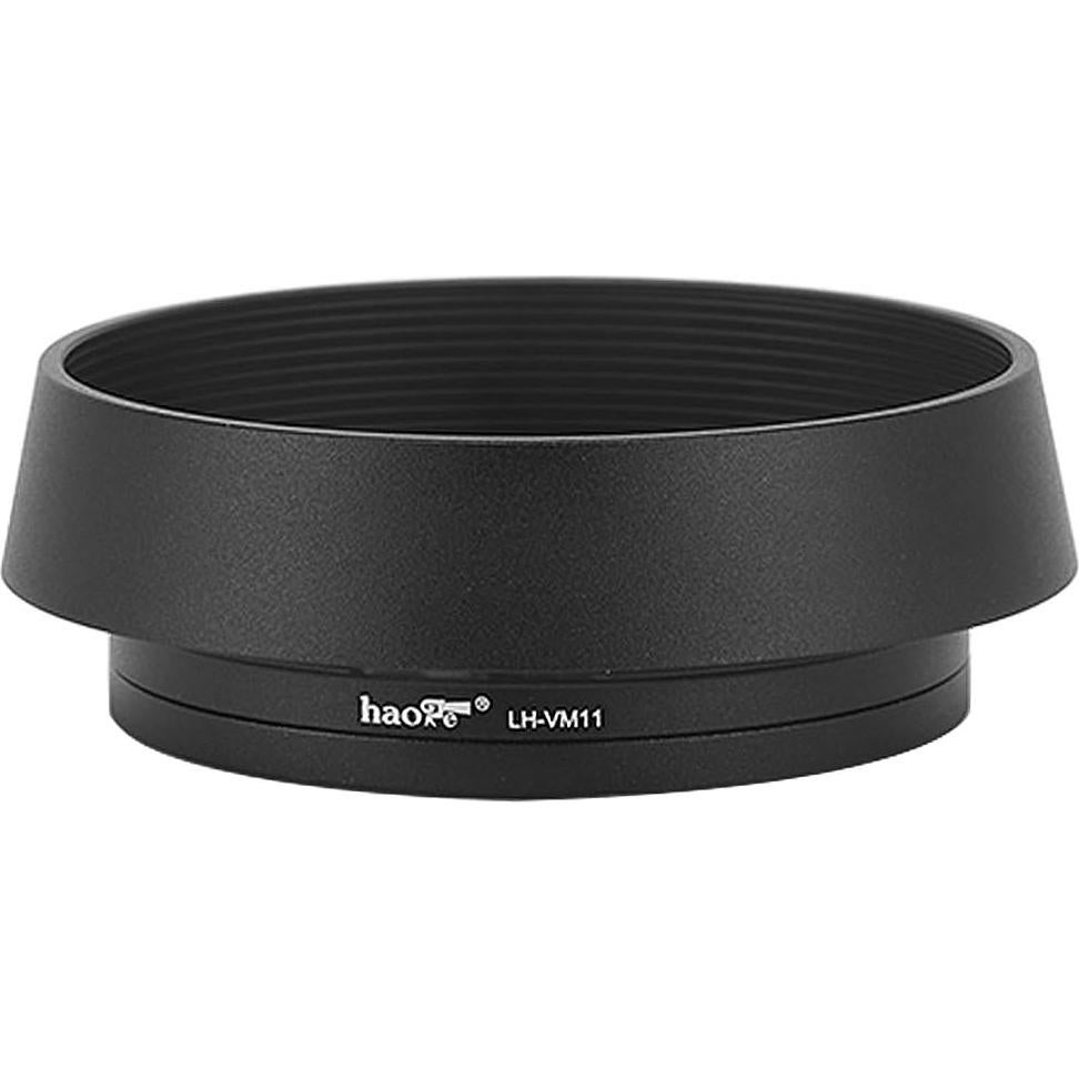 Capuchón Redondo de Metal Haoge LH-VM11 para Objetivo Voigtlander 35mm f2