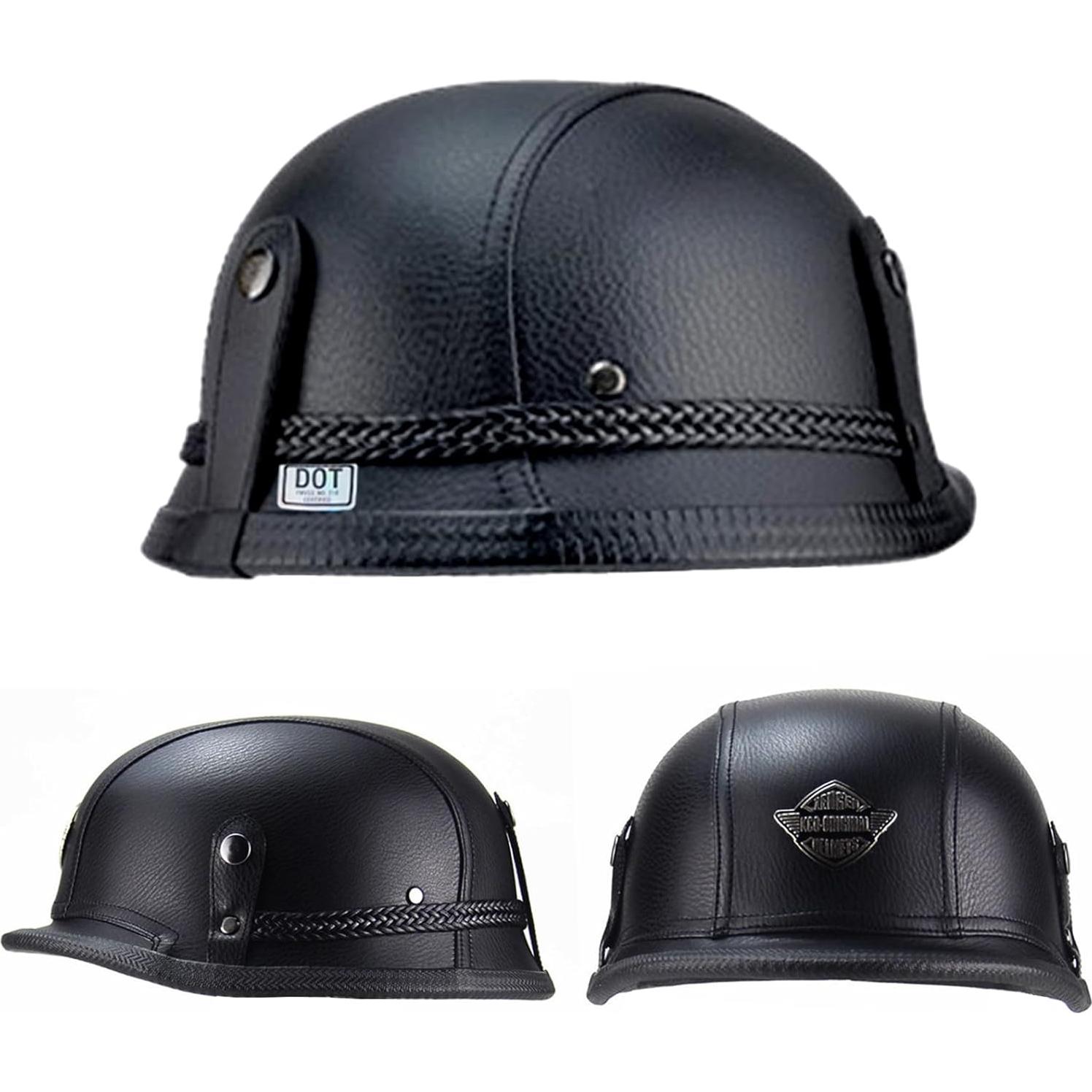 Casco de motocicleta SHIZICONG alemán mediano negro