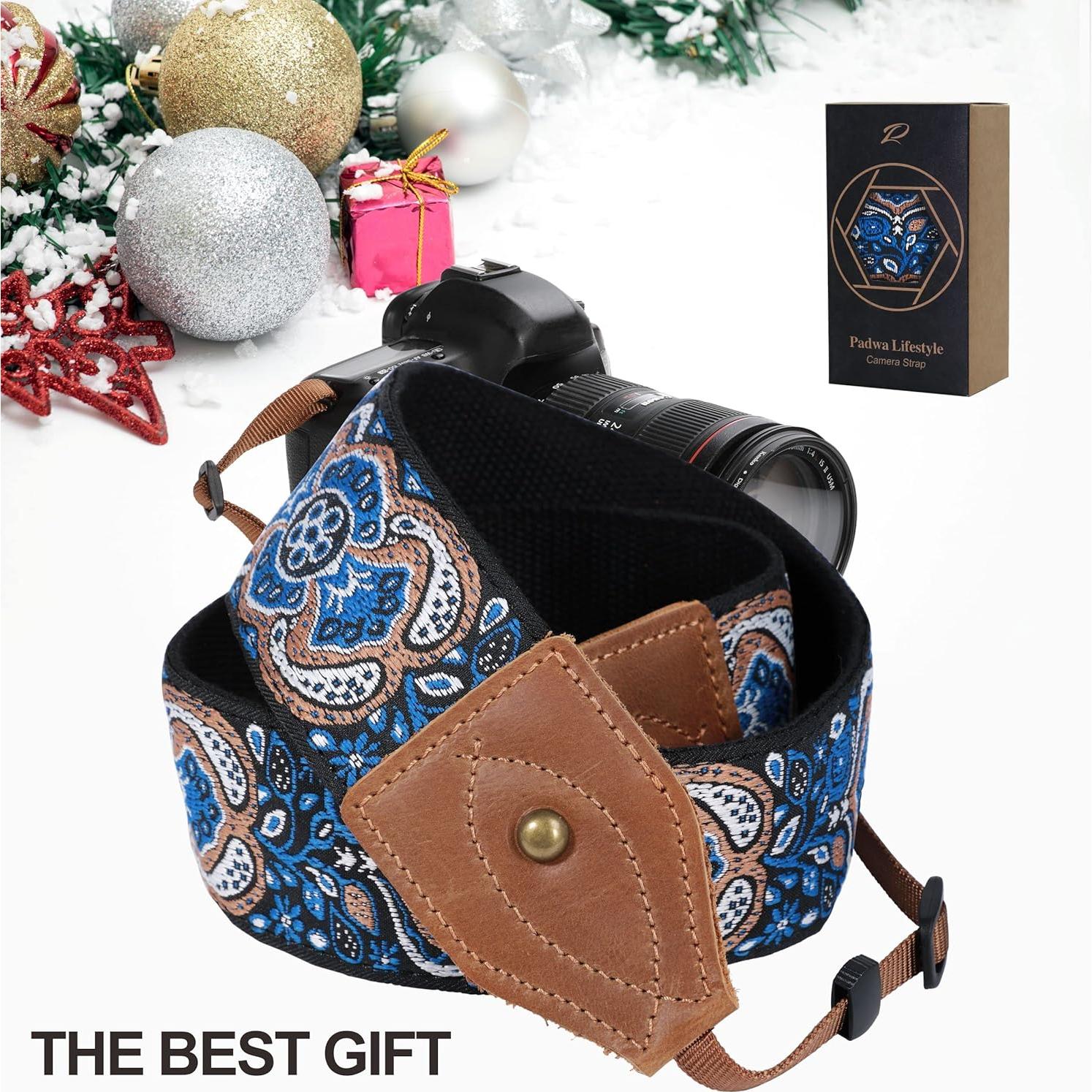 Correa de Cámara Padwa Lifestyle 5 cm Ancha Ajustable Vintage