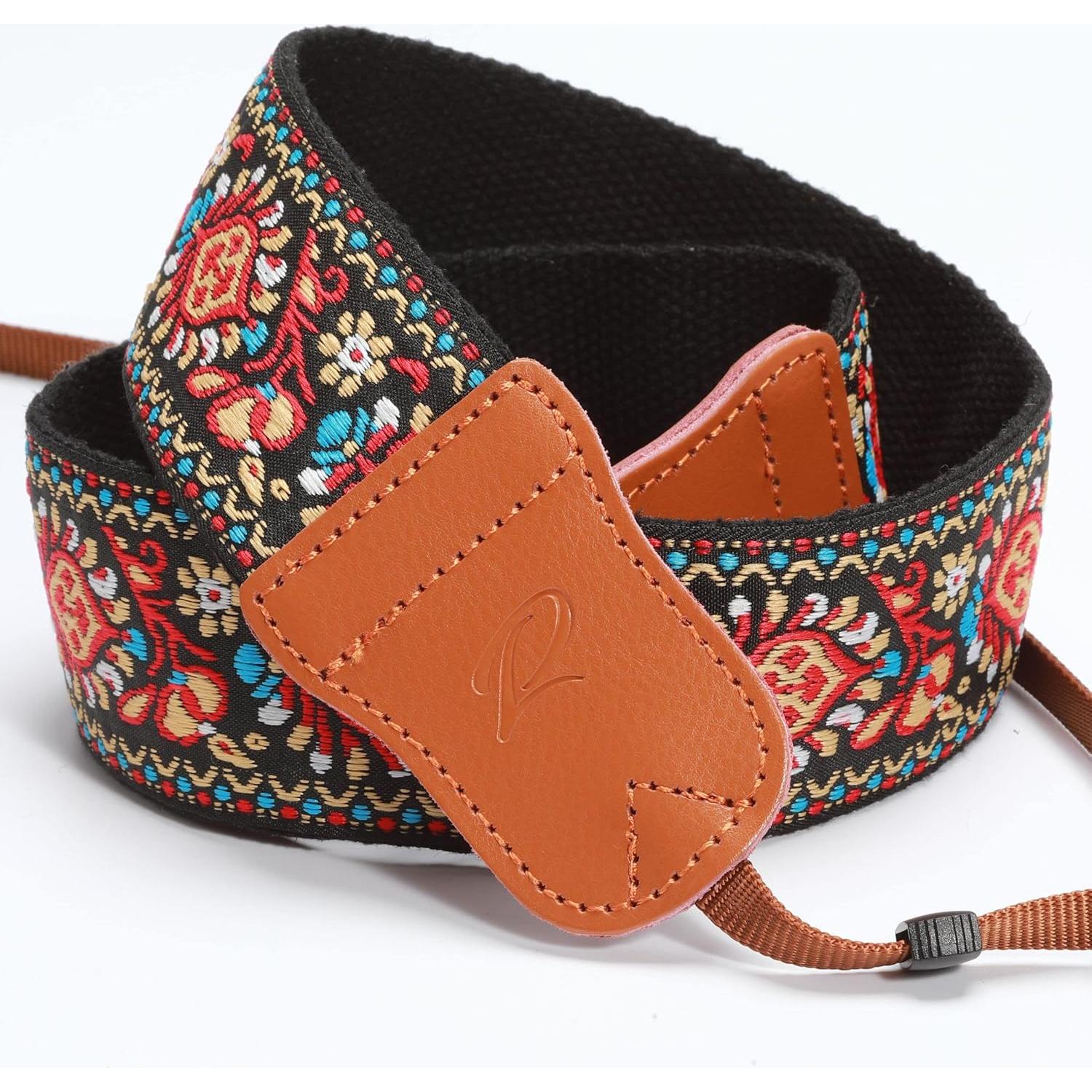 Correa de cámara Padwa Lifestyle Rojo Vintage 5 cm Ajustable