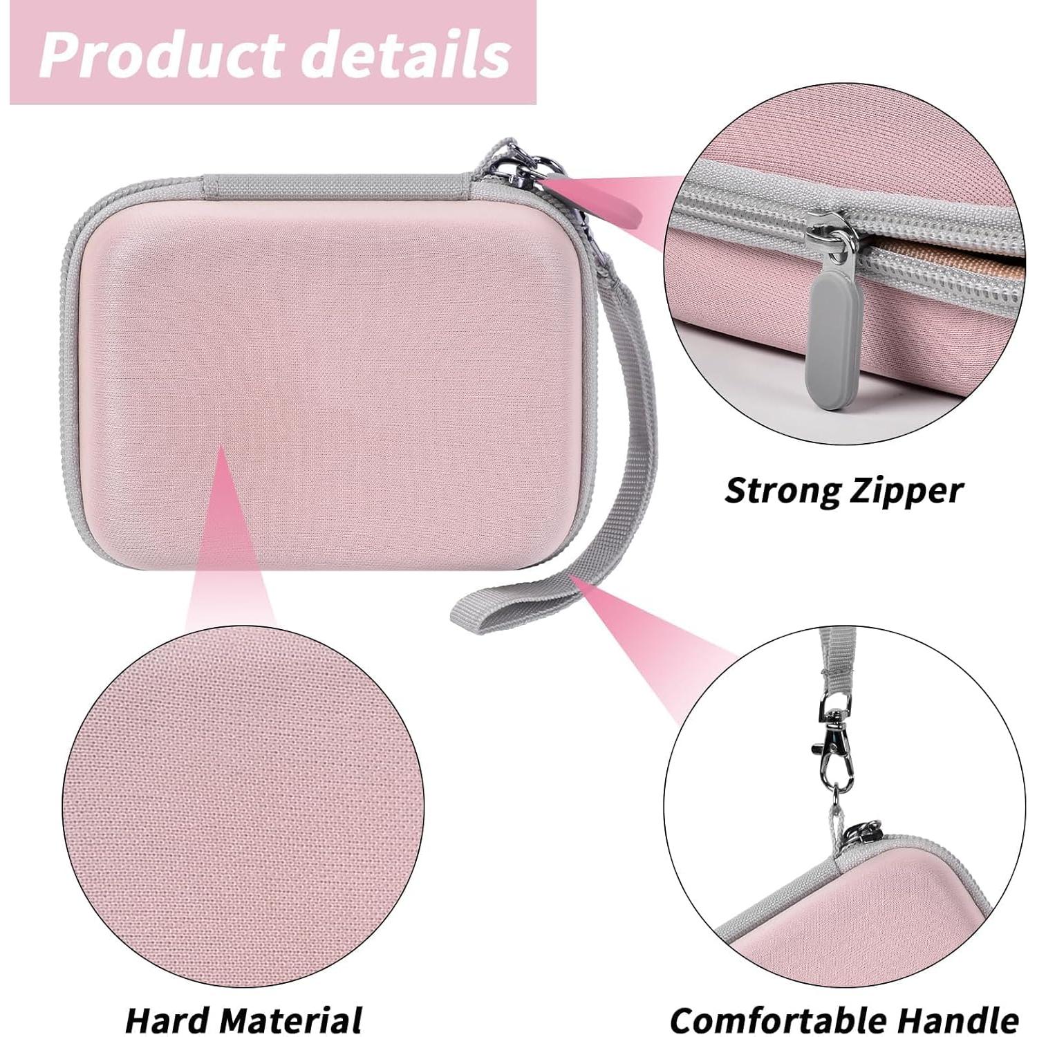 Funda de cámara digital Rosa Grapsa para Canon y Kodak