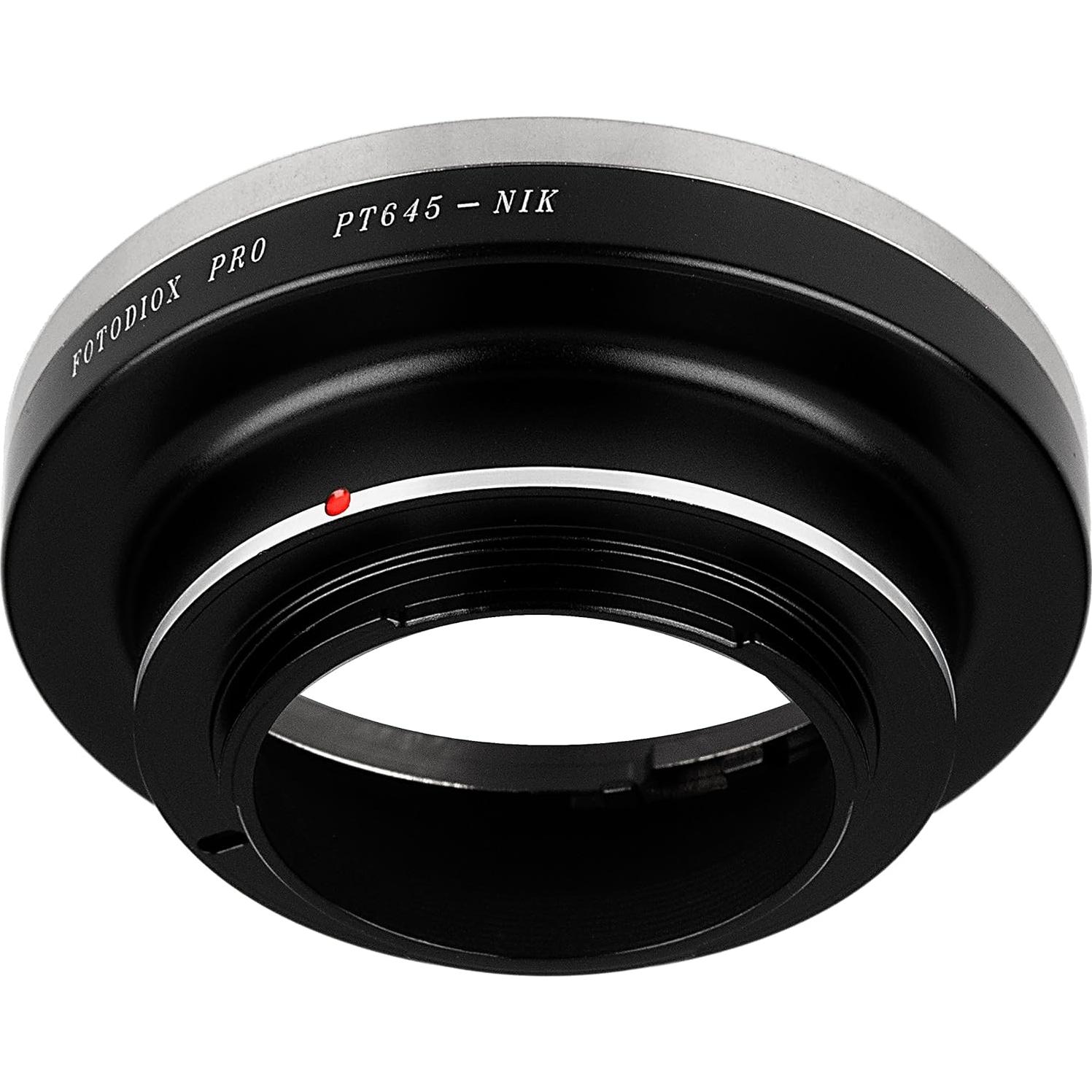 Adaptador de Montura Fotodiox Pro Pentax 645 a Nikon F