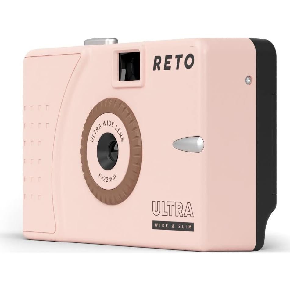 Cámara de Película Reutilizable RETO Ultra Ancho 35mm Rosa