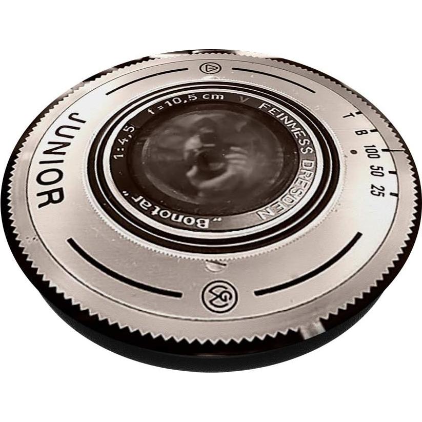 PopSockets PopGrip Negro Intercambiable para Teléfonos y Tabletas