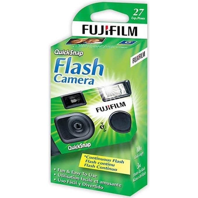 Cámara desechable Fujifilm QuickSnap Flash 400 - Paquete de 4