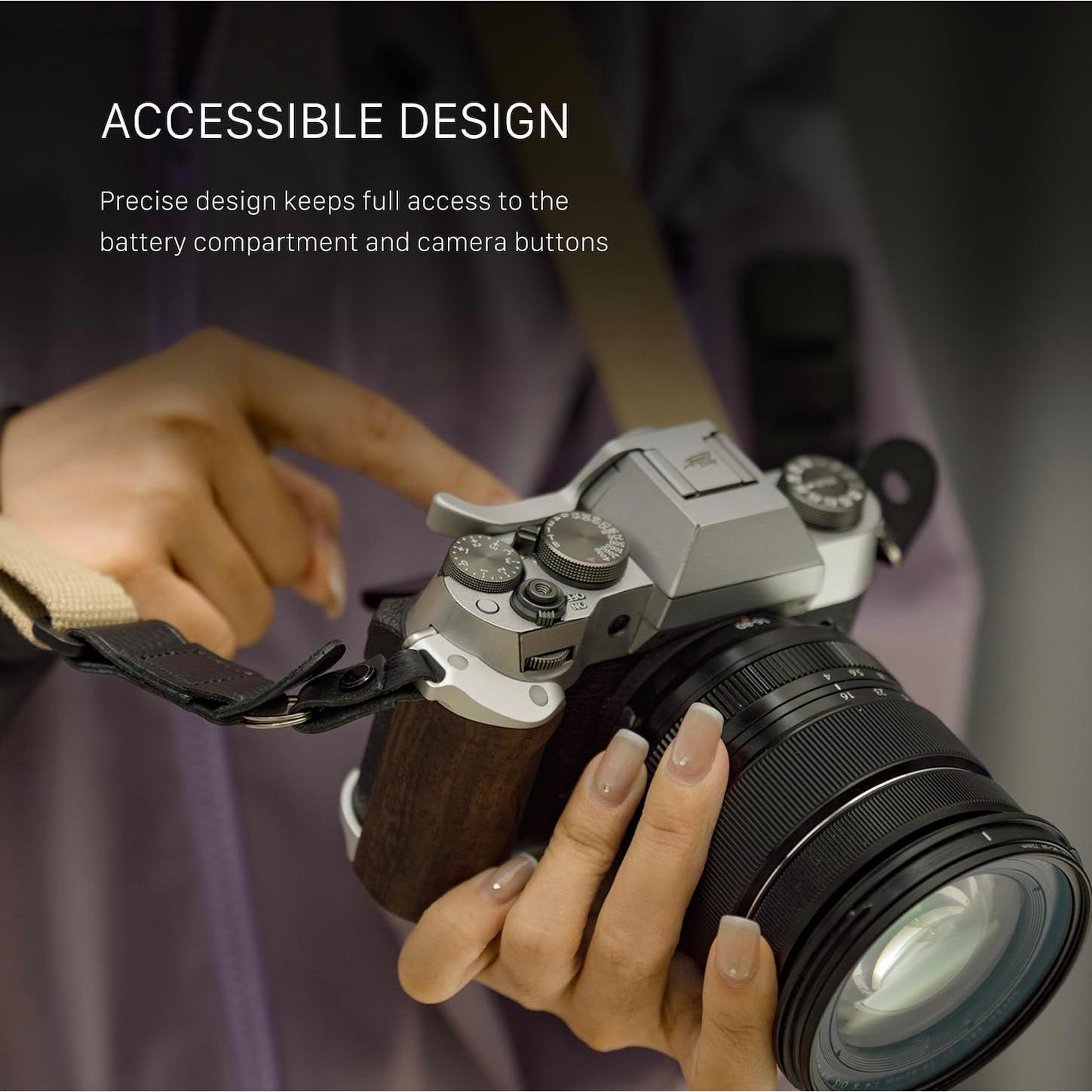 Jaula de Cámara Vintage Tilta para Fujifilm X-T50 Plata