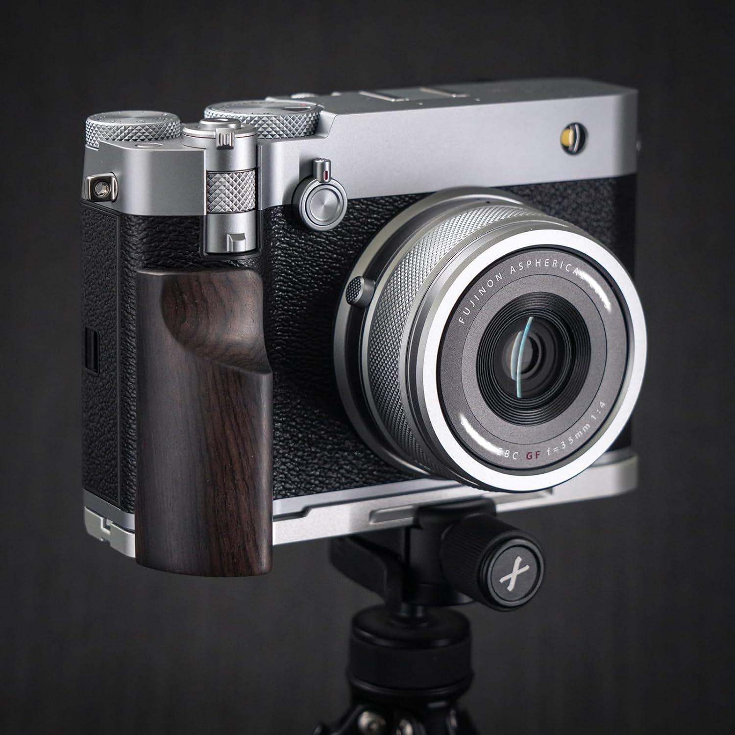 Mango en L Iborrys para cámara FUJIFILM GFX100RF - Madera sólida