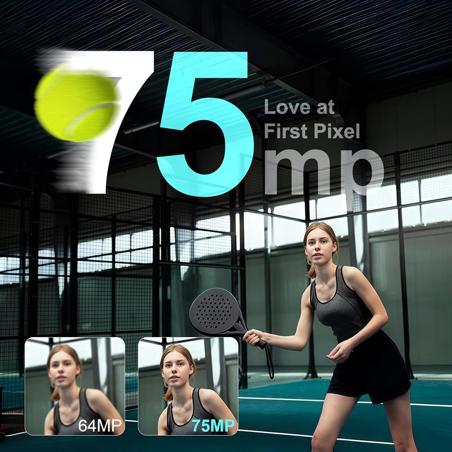 Cámara Digital 5K Demofit DC080 75MP Zoom 18X Pantalla 3"