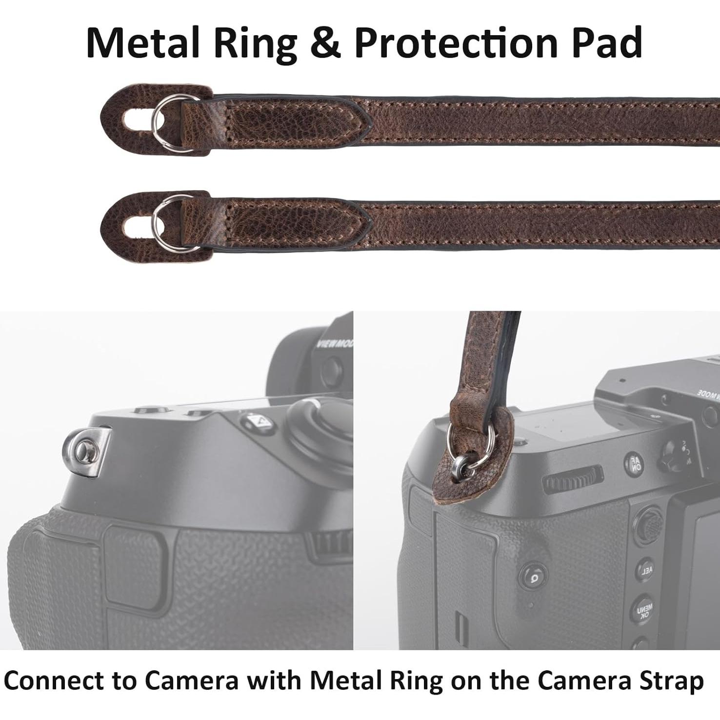 Correa de Cuero Genuino MUZIRI KIINOKOO 110cm Vintage