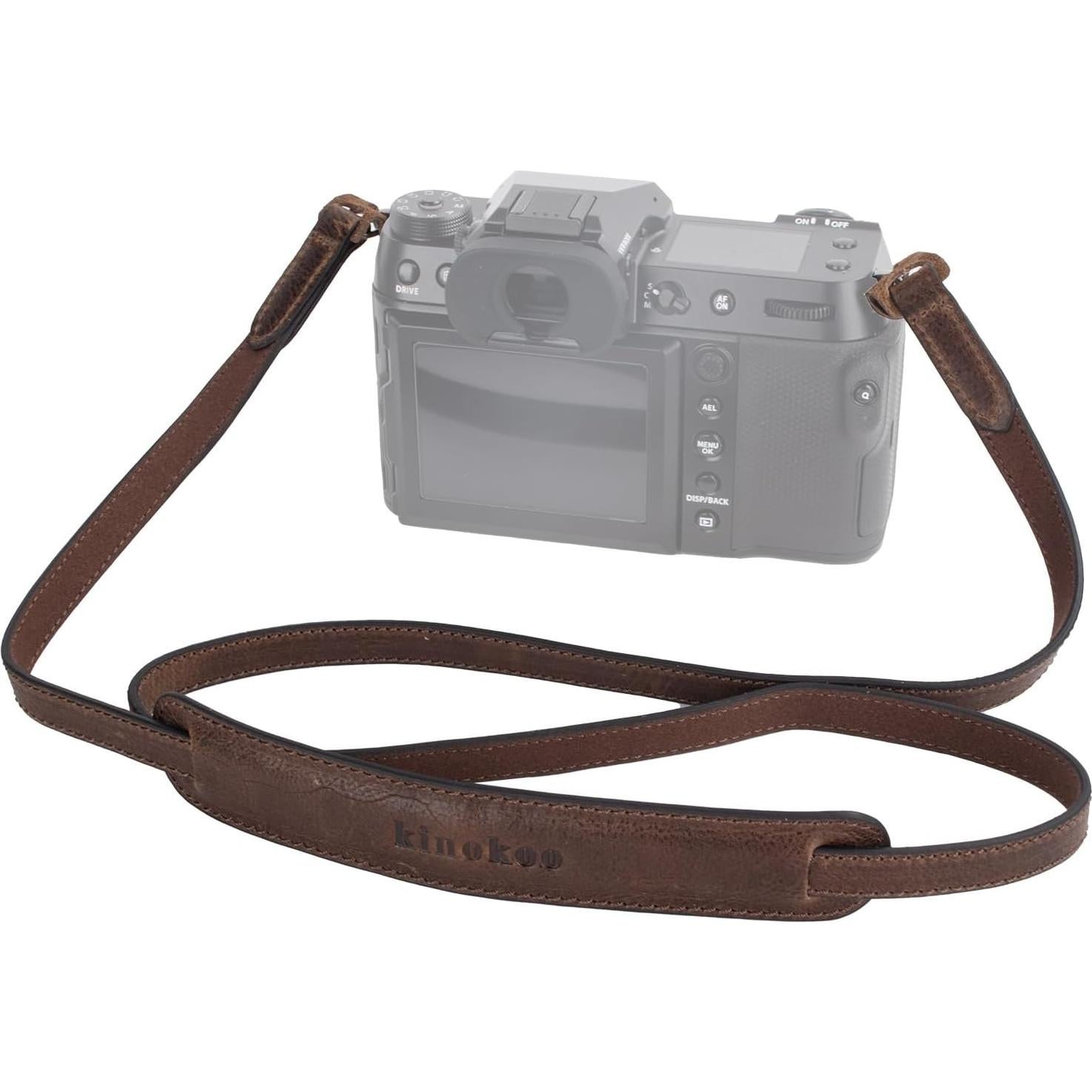 Correa de Cuero Genuino MUZIRI KIINOKOO 110cm Vintage