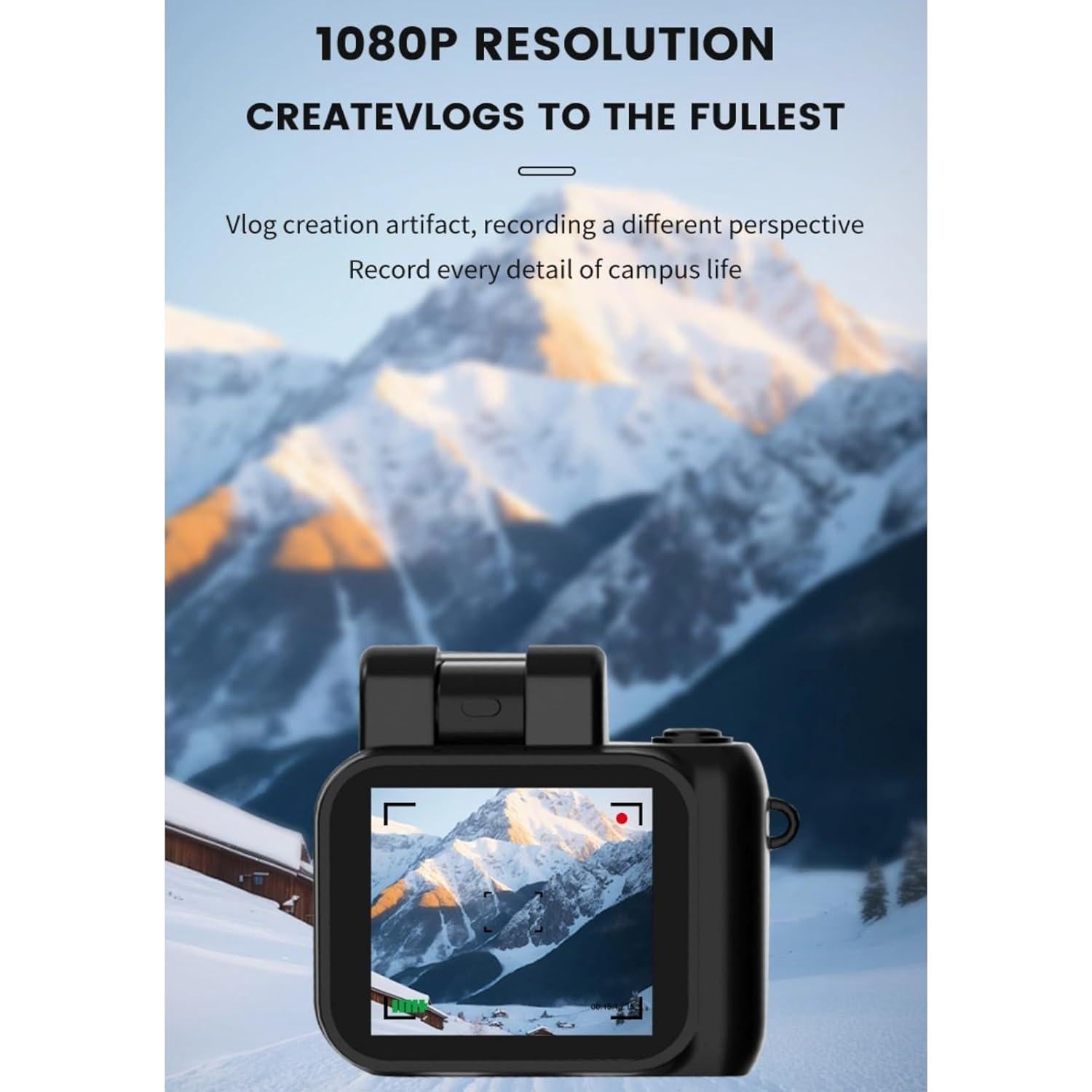 Mini Cámara de Llavero Diyeeni HD 1080P con 64GB