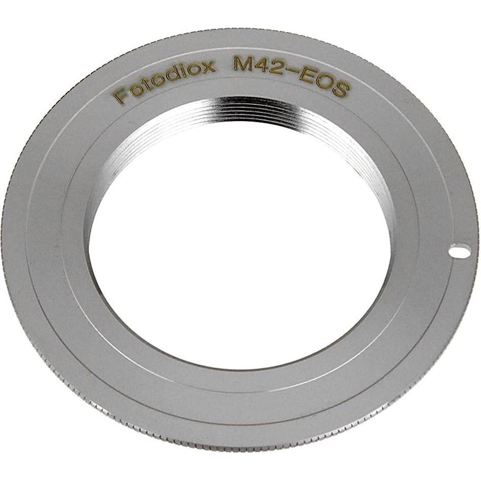 Adaptador Fotodiox Pro M42 a Canon EOS con Chip Enfoque