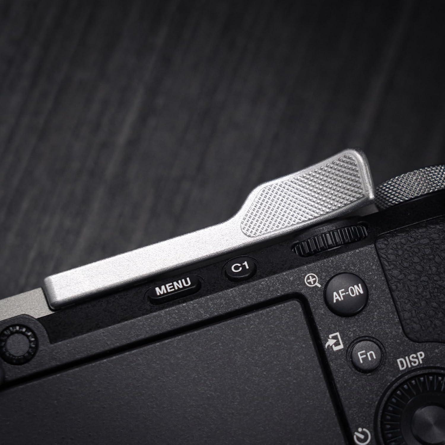 Agarradera de Pulgar Iborrys para Cámara Sony A7C2 Plata