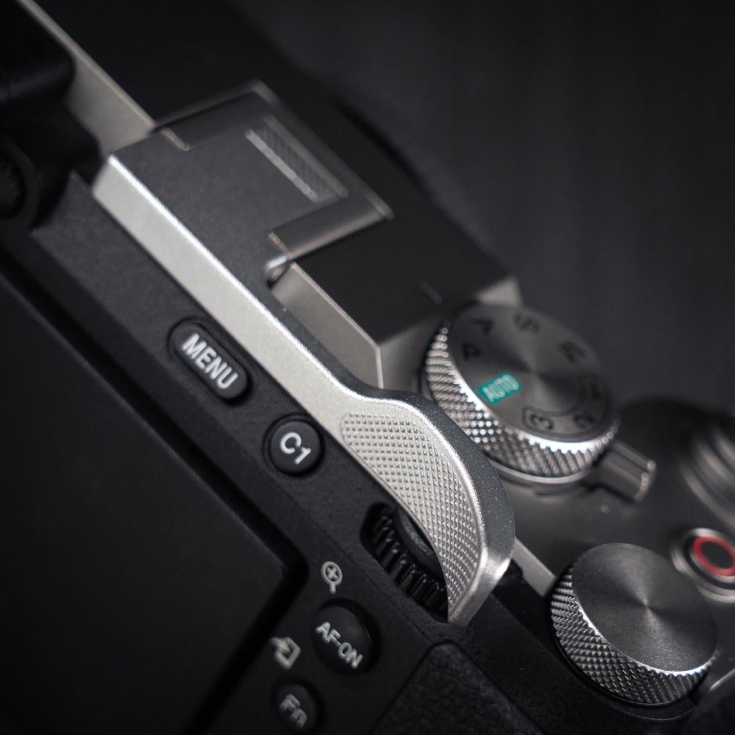 Agarradera de Pulgar Iborrys para Cámara Sony A7C2 Plata