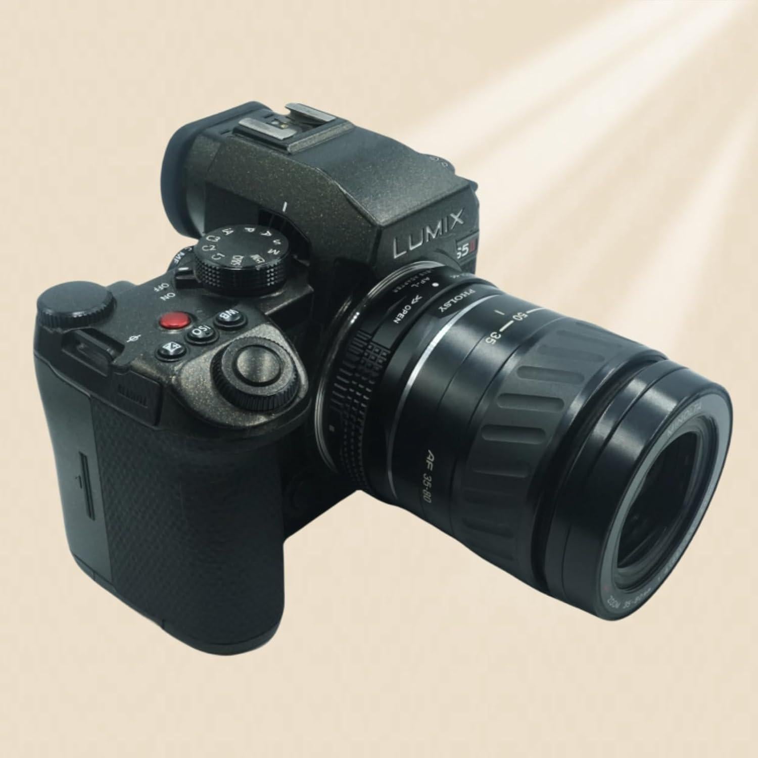 Adaptador PHOLSY Sony A / Minolta AF a Leica L - Control Apertura