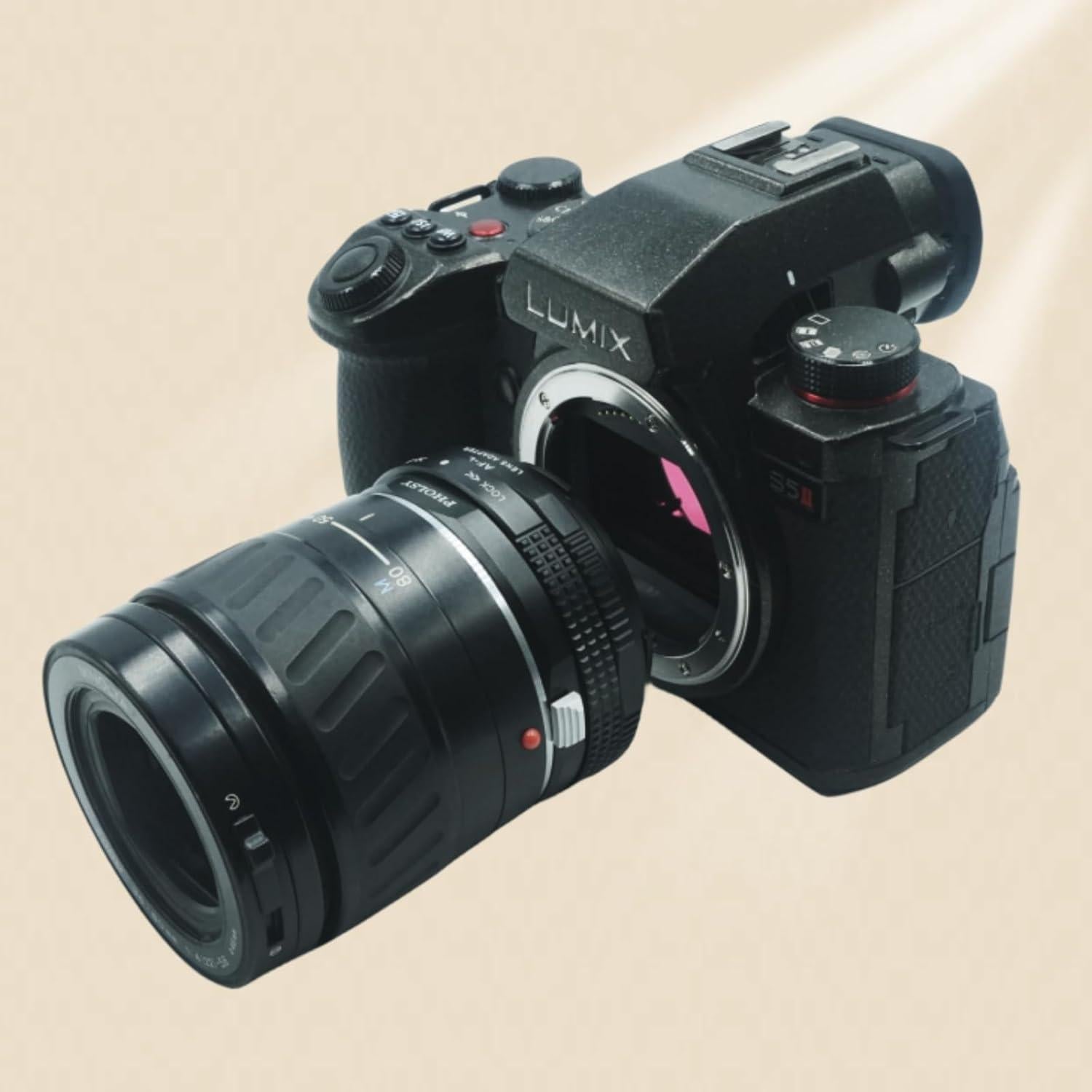 Adaptador PHOLSY Sony A / Minolta AF a Leica L - Control Apertura