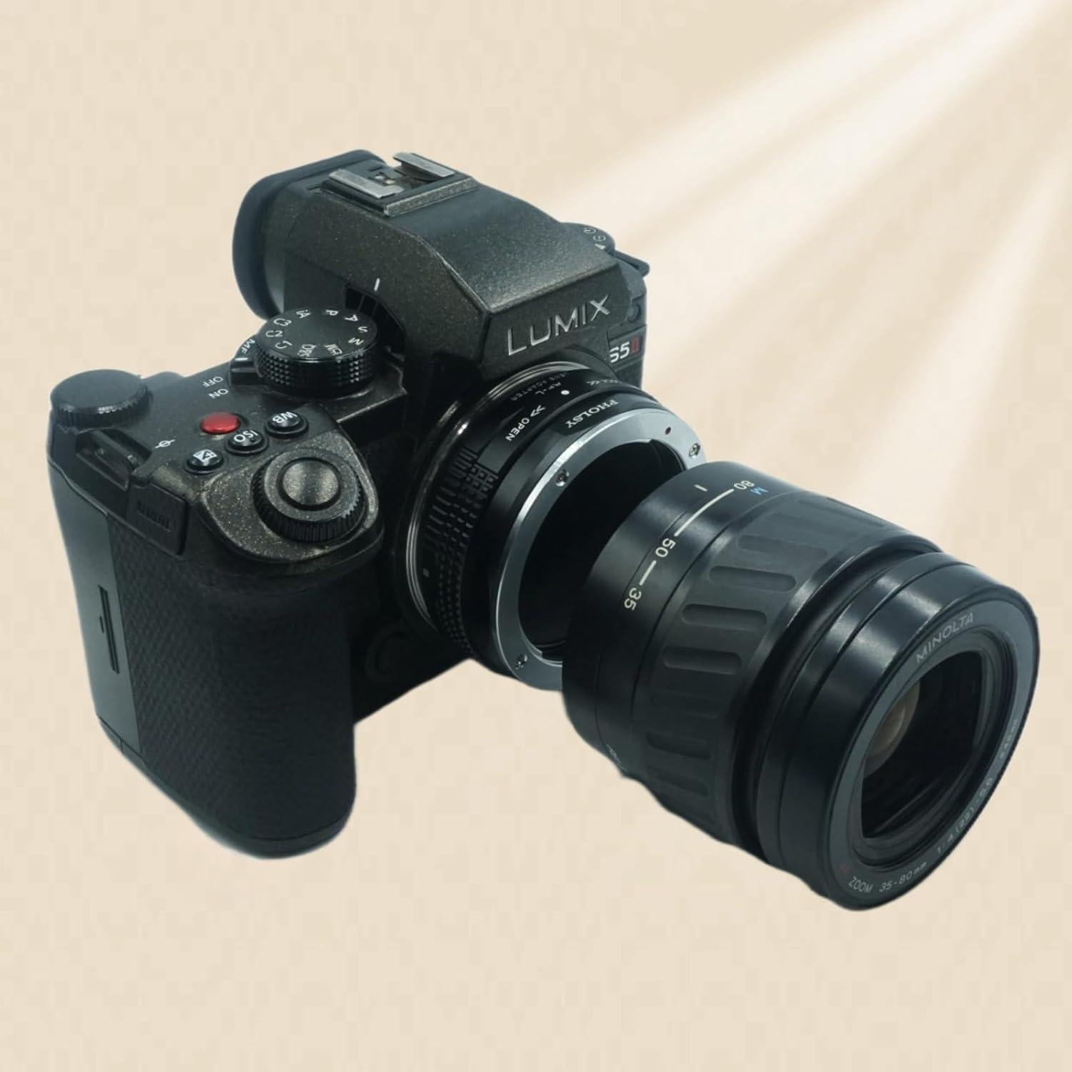 Adaptador PHOLSY Sony A / Minolta AF a Leica L - Control Apertura