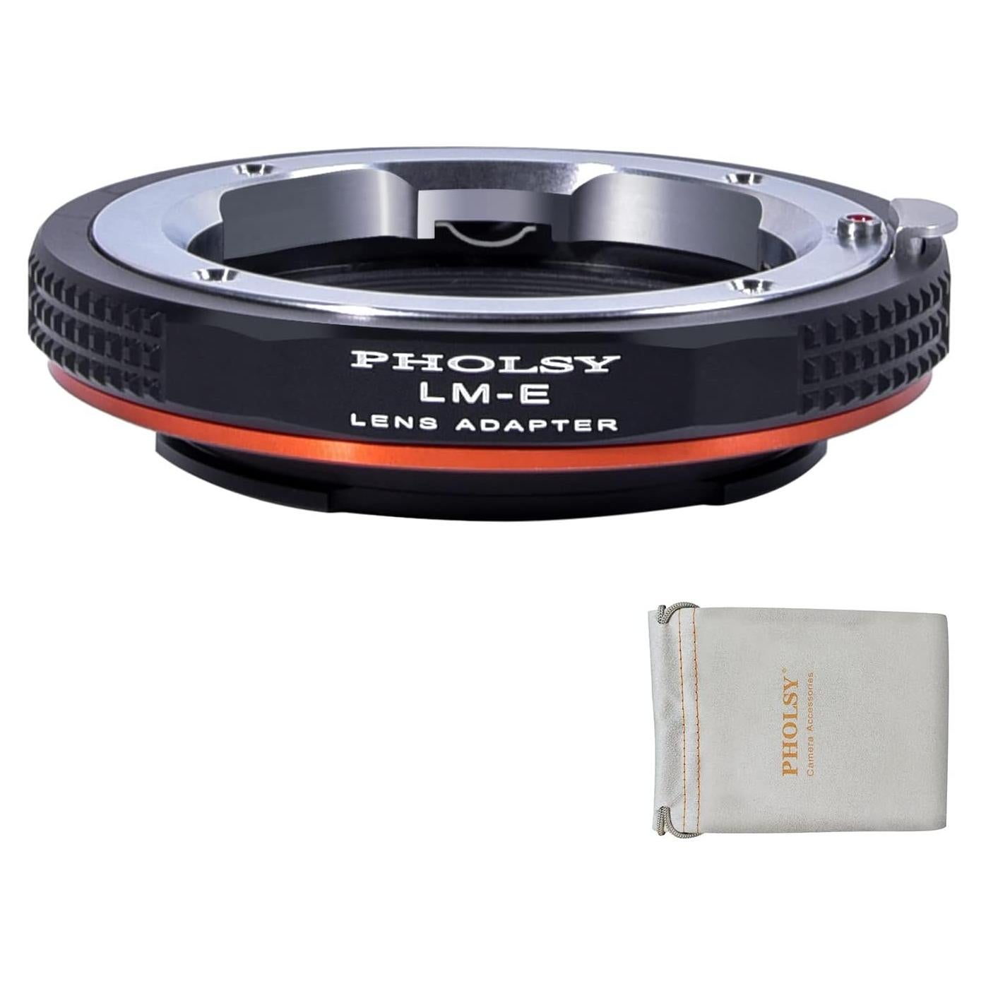 Adaptador de Montura PHOLSY Leica M a Sony E 6.3x6.3cm