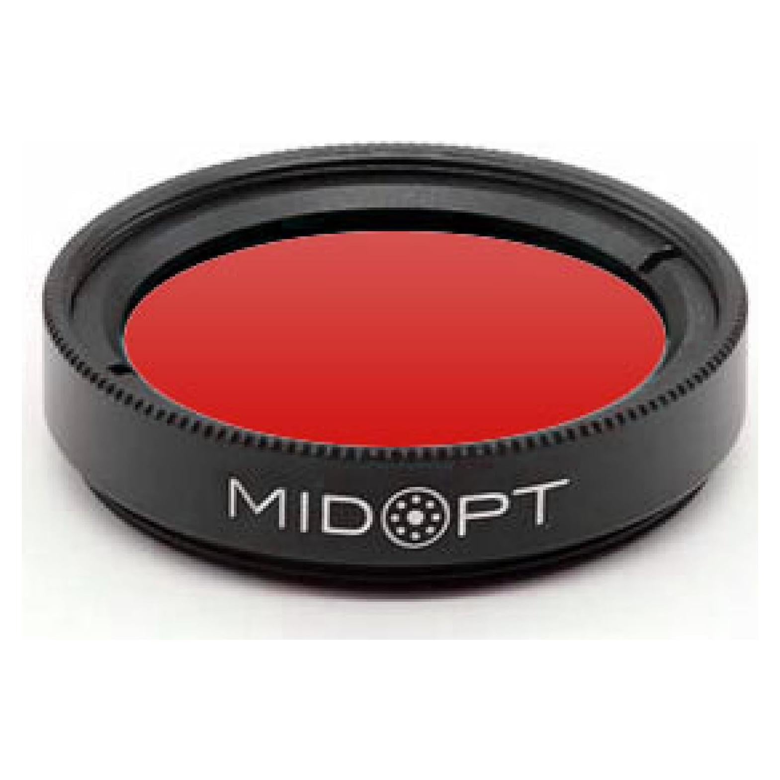 Filtro de paso de banda rojo claro Midwest BP635-25.5 615-645nm