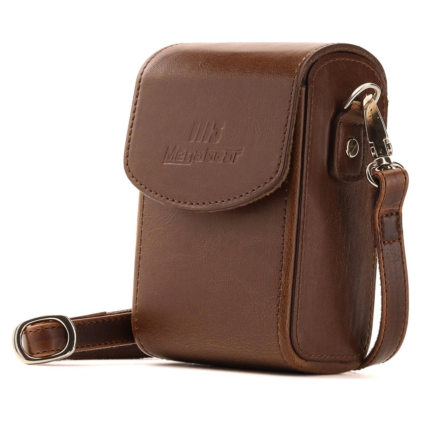 Funda de cámara de cuero MegaGear para Canon PowerShot G7 X