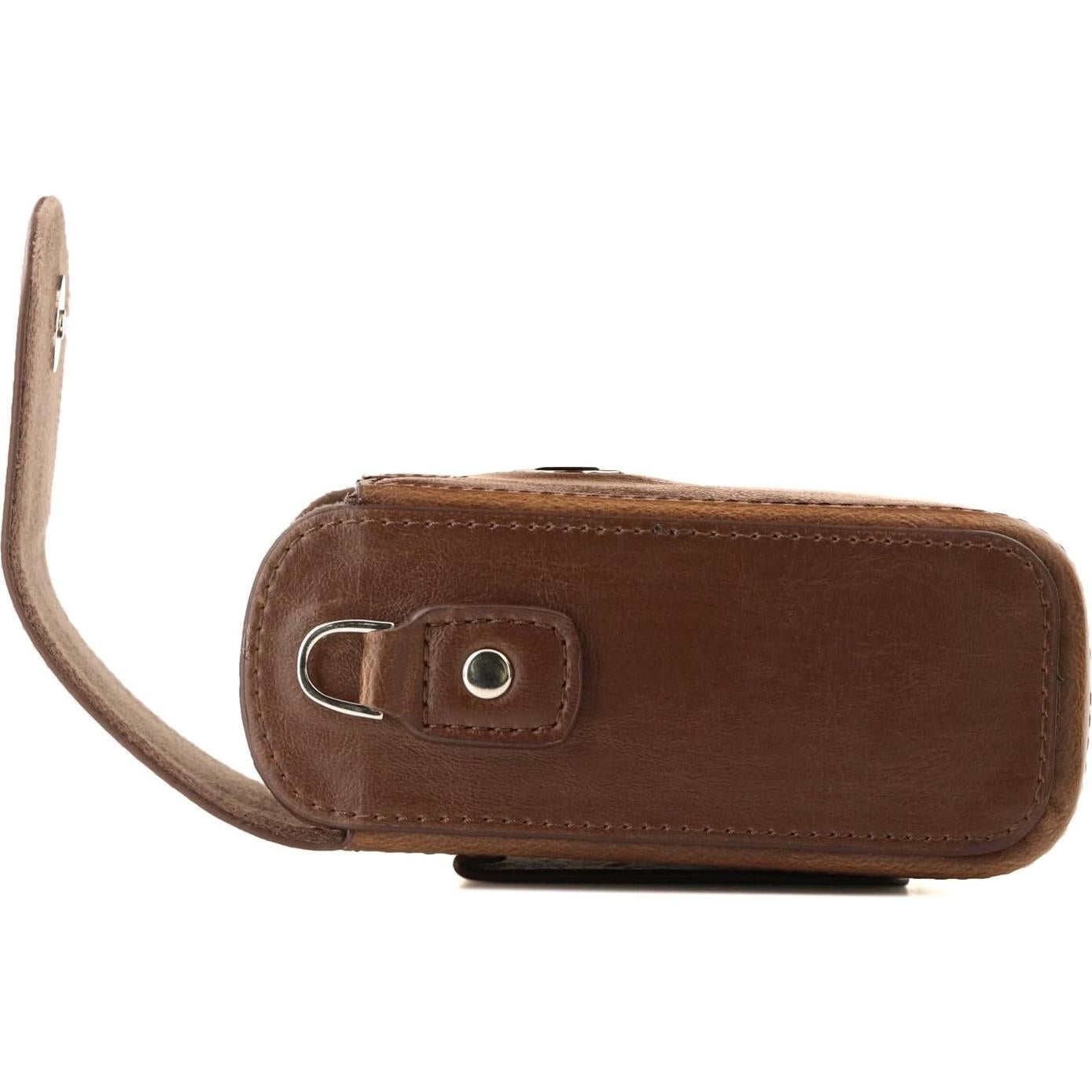 Funda de cámara de cuero MegaGear para Canon PowerShot G7 X