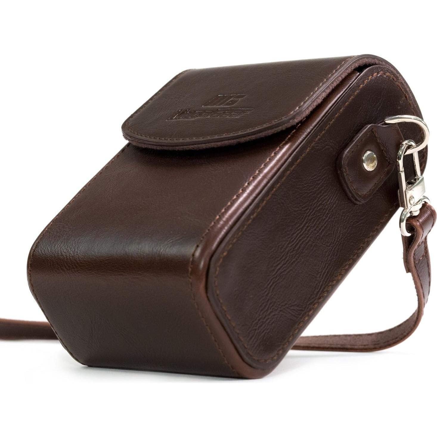 Funda de cámara de cuero MegaGear para Canon PowerShot G7 X