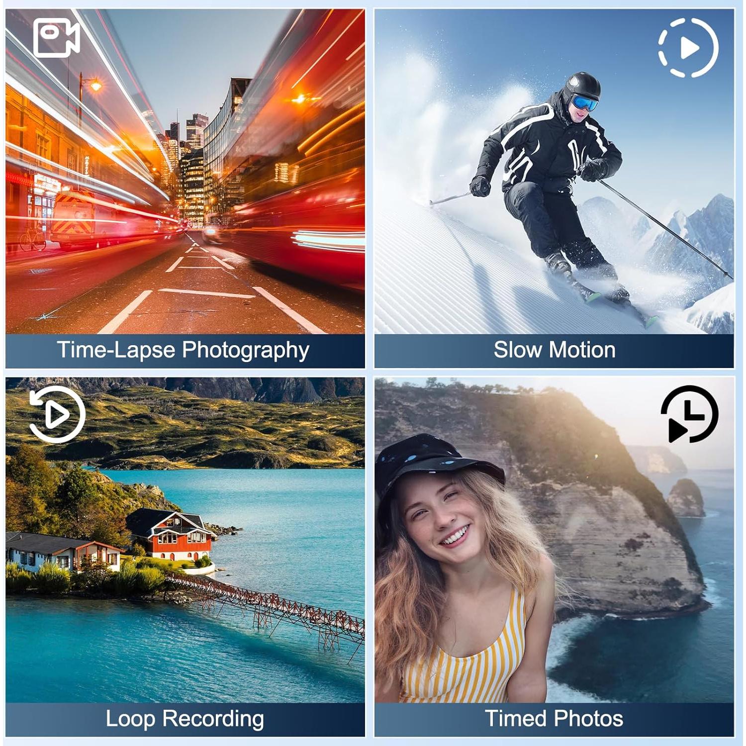Cámara de Video 5K NBDDIGITAL MC-D110-2504 48MP Zoom 16X