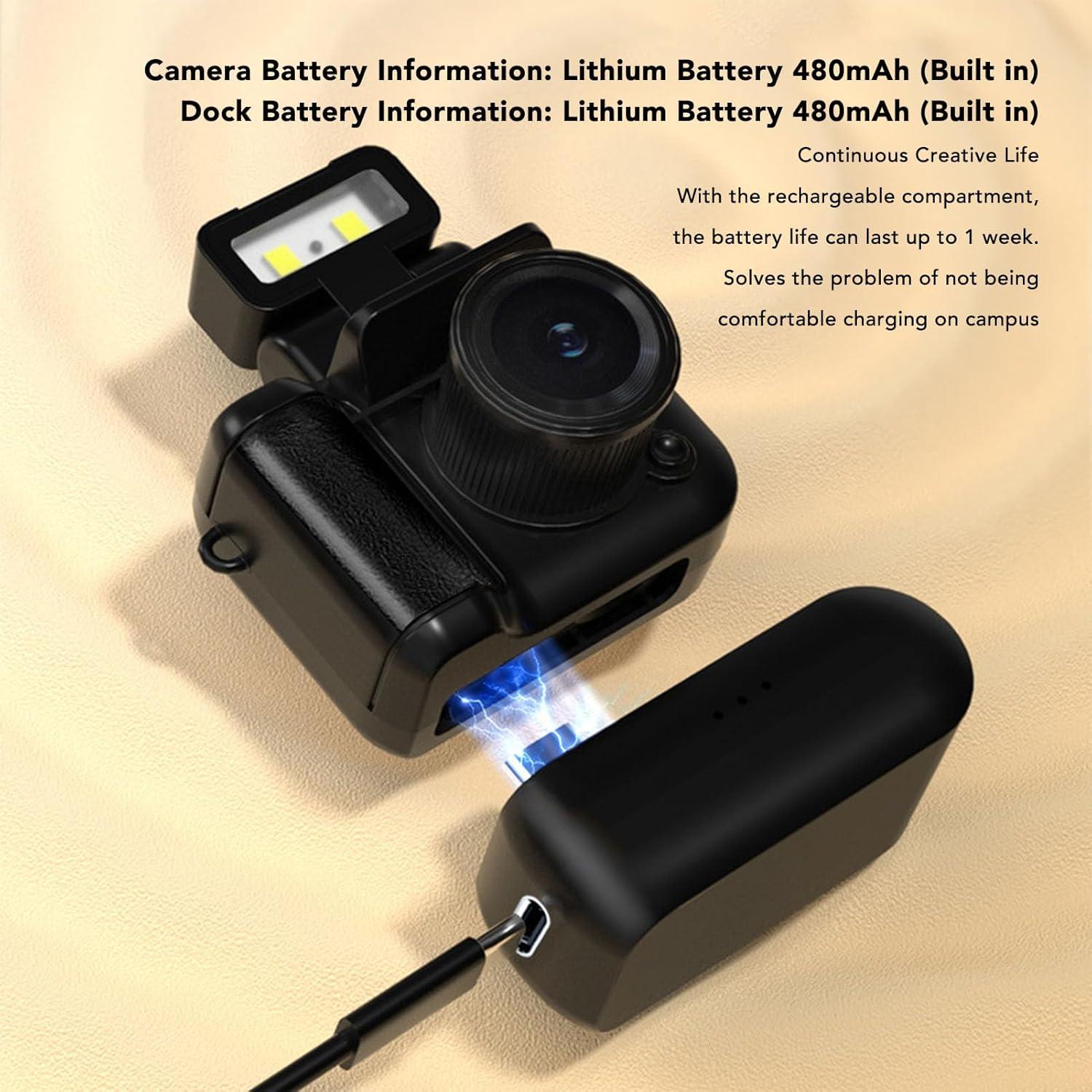 Cámara Digital Mini Banapoy F4, 1080p, Compacta y Portátil