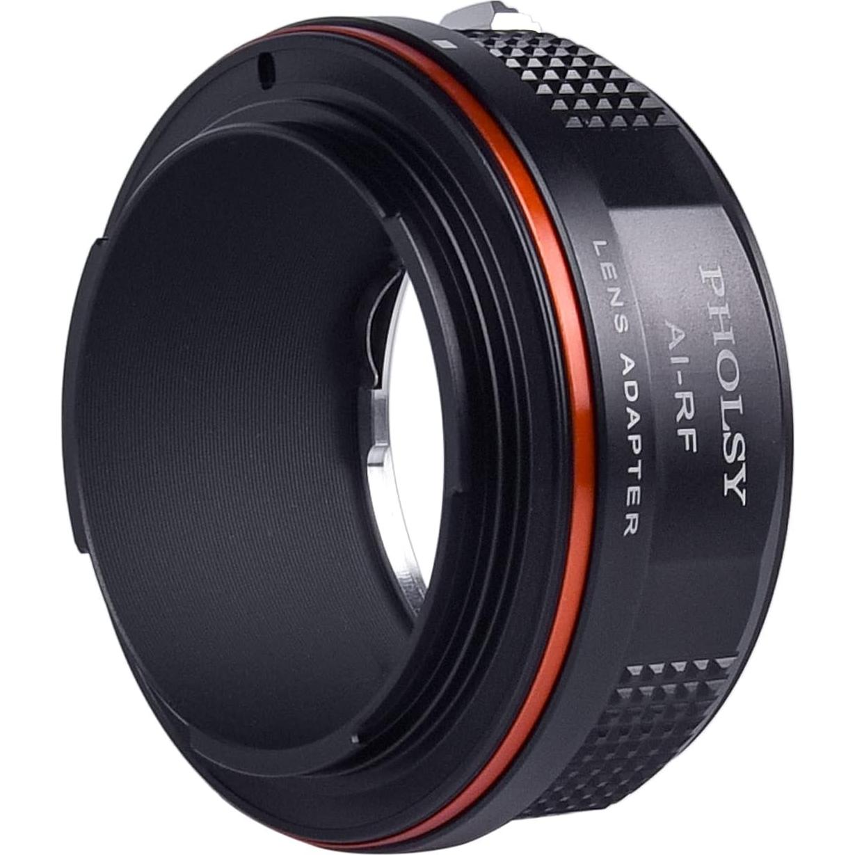 Adaptador de Montura PHOLSY Nikon F a Canon RF - 110g