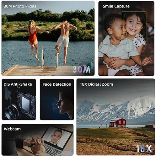 Cámara de Video ORDRO B320 HD 1080P 18X Zoom Infrarroja