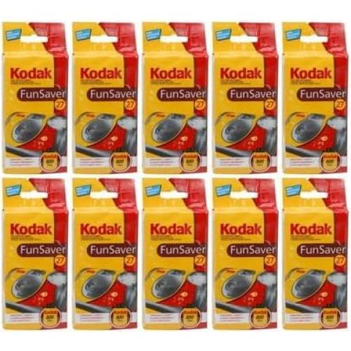Cámara de Un Solo Uso Kodak Fun Saver - Paquete de 10