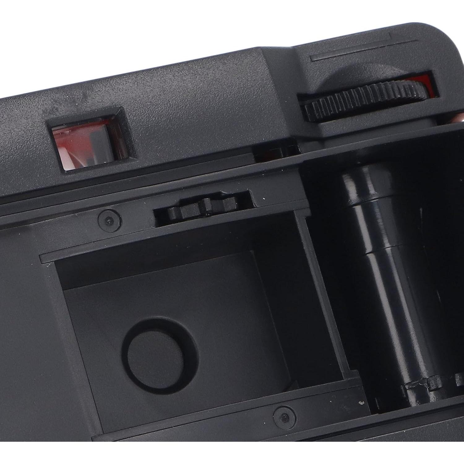 Cámara de película 35MM Zopsc lente 28MM f/8 vintage rosada