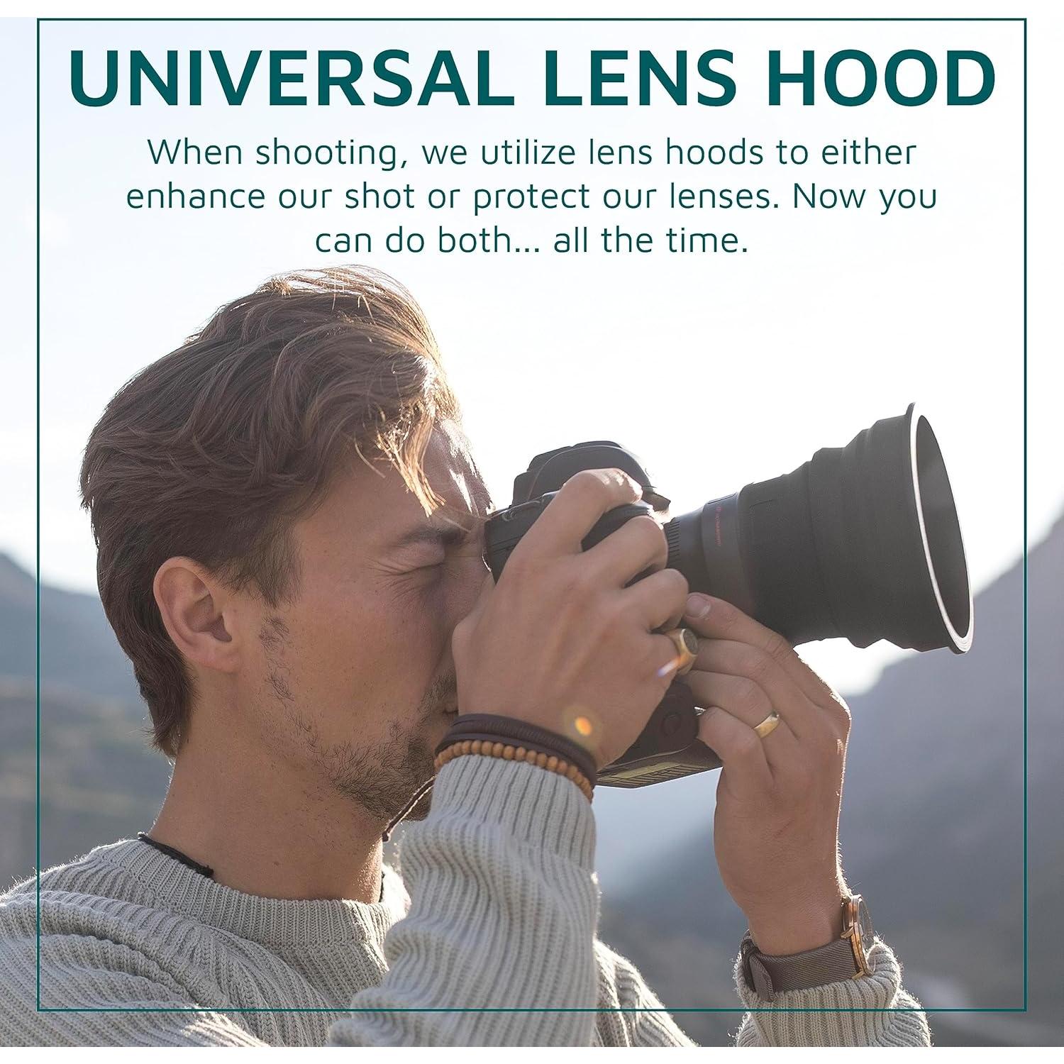 Capucha Universal para Lentes KUVRD S|54 - Antirreflejo