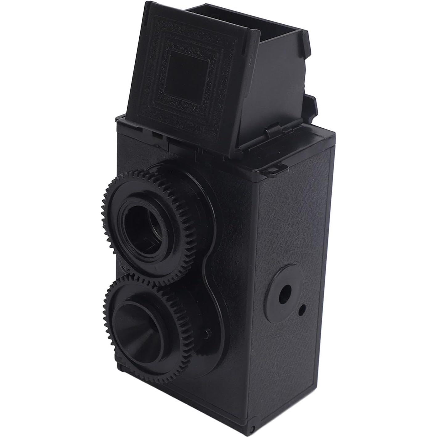 Cámara de película SLR 35mm Xiuganpo, Doble lente DIY