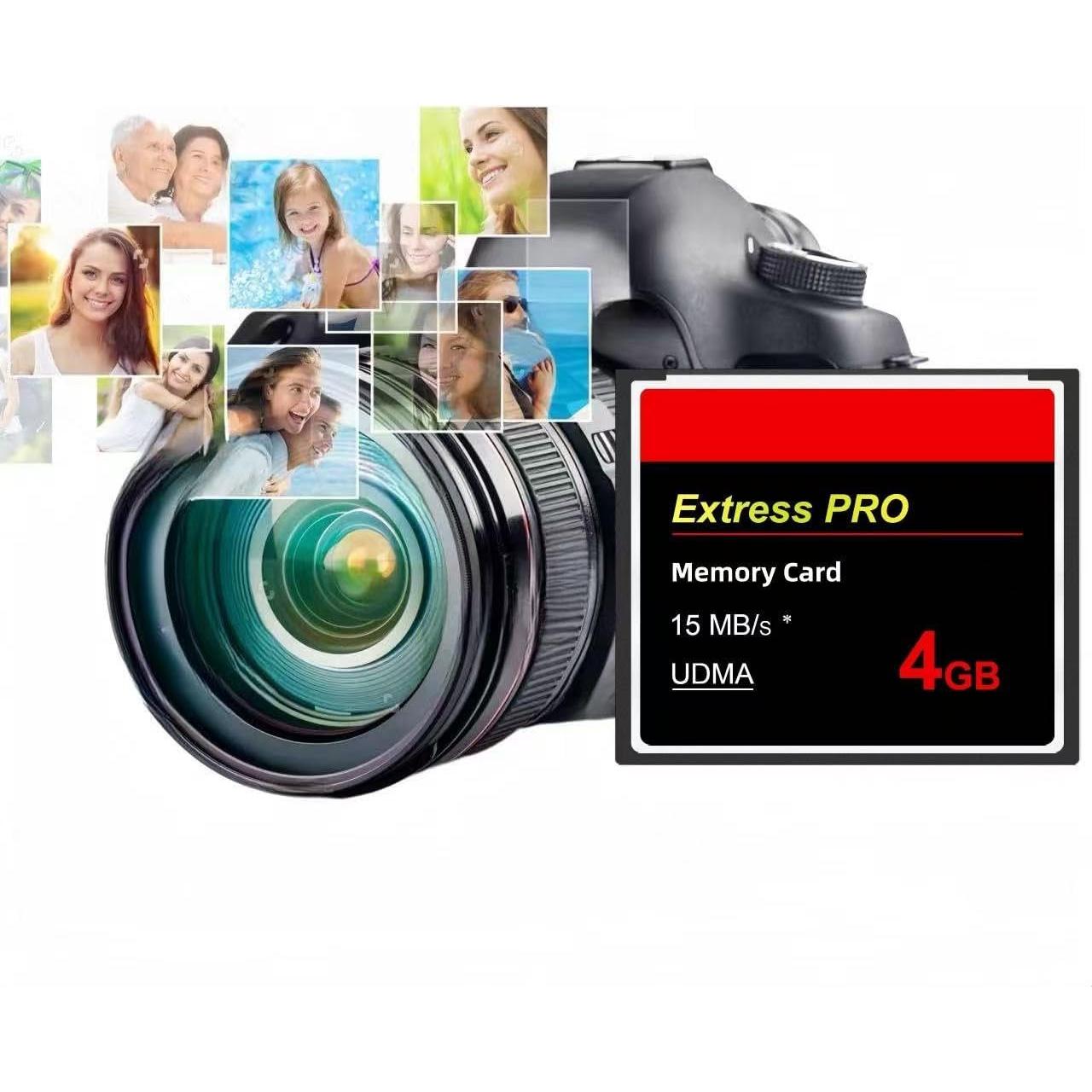 4GB UDMA HighSpeed CF Card .Performance for Vintage Digital Camera and Industry Equipment