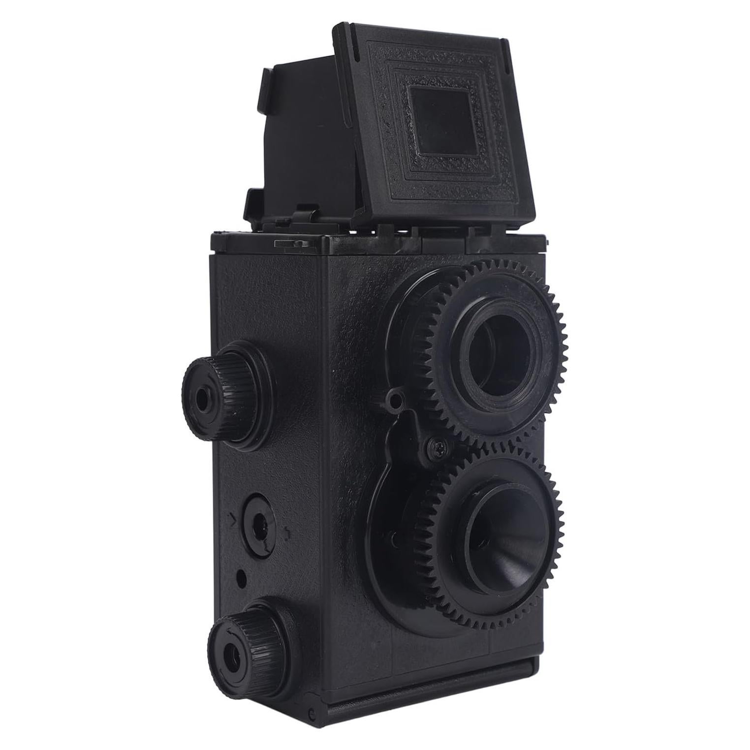 Cámara de película TLR retro Tangxi 35MM doble lente DIY
