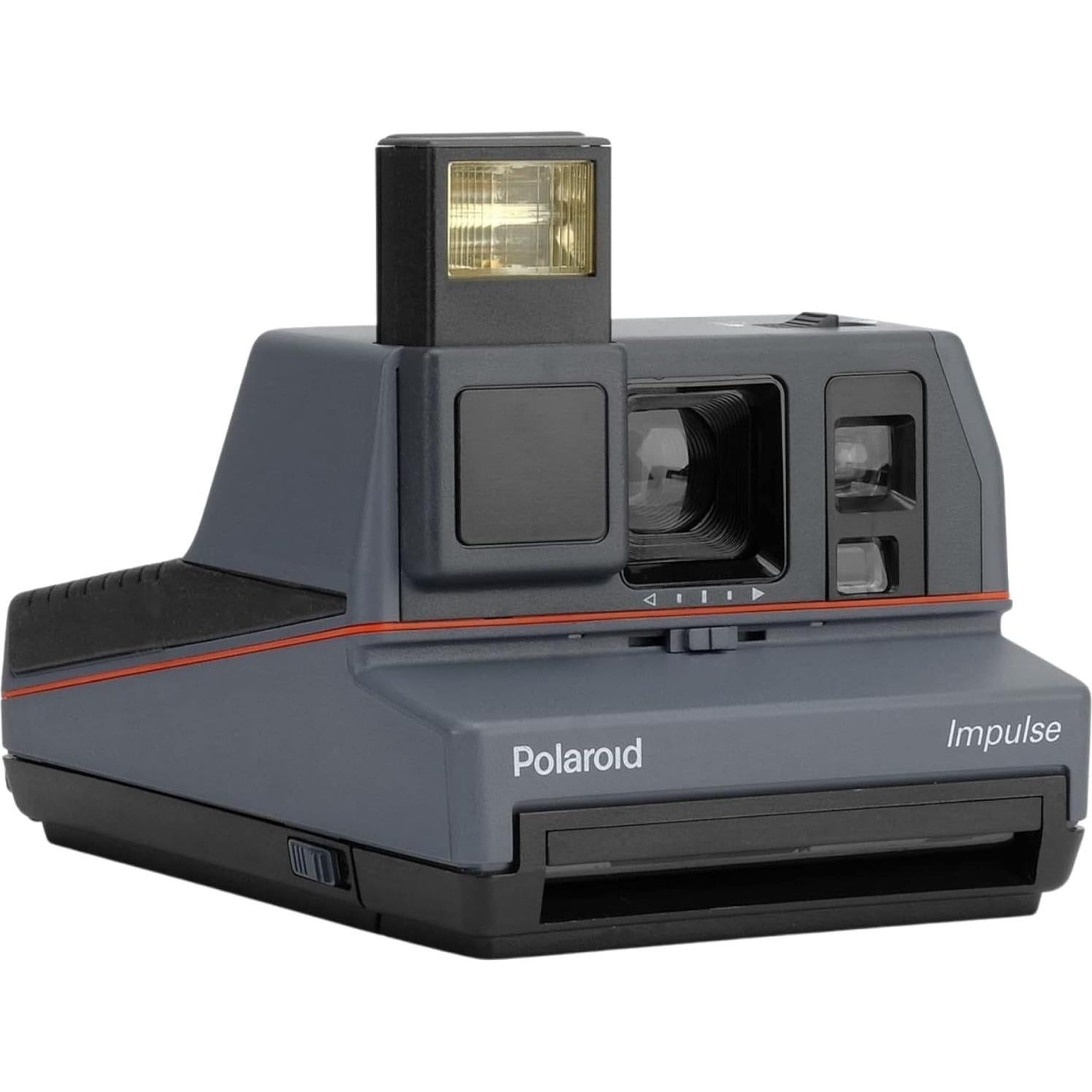 Cámara Instantánea Polaroid 600 Impulse Gris Vintage