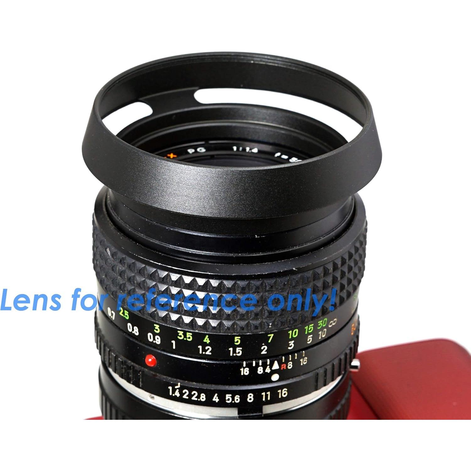 Capucha de Lente de Metal Fotasy 58mm para Cámaras