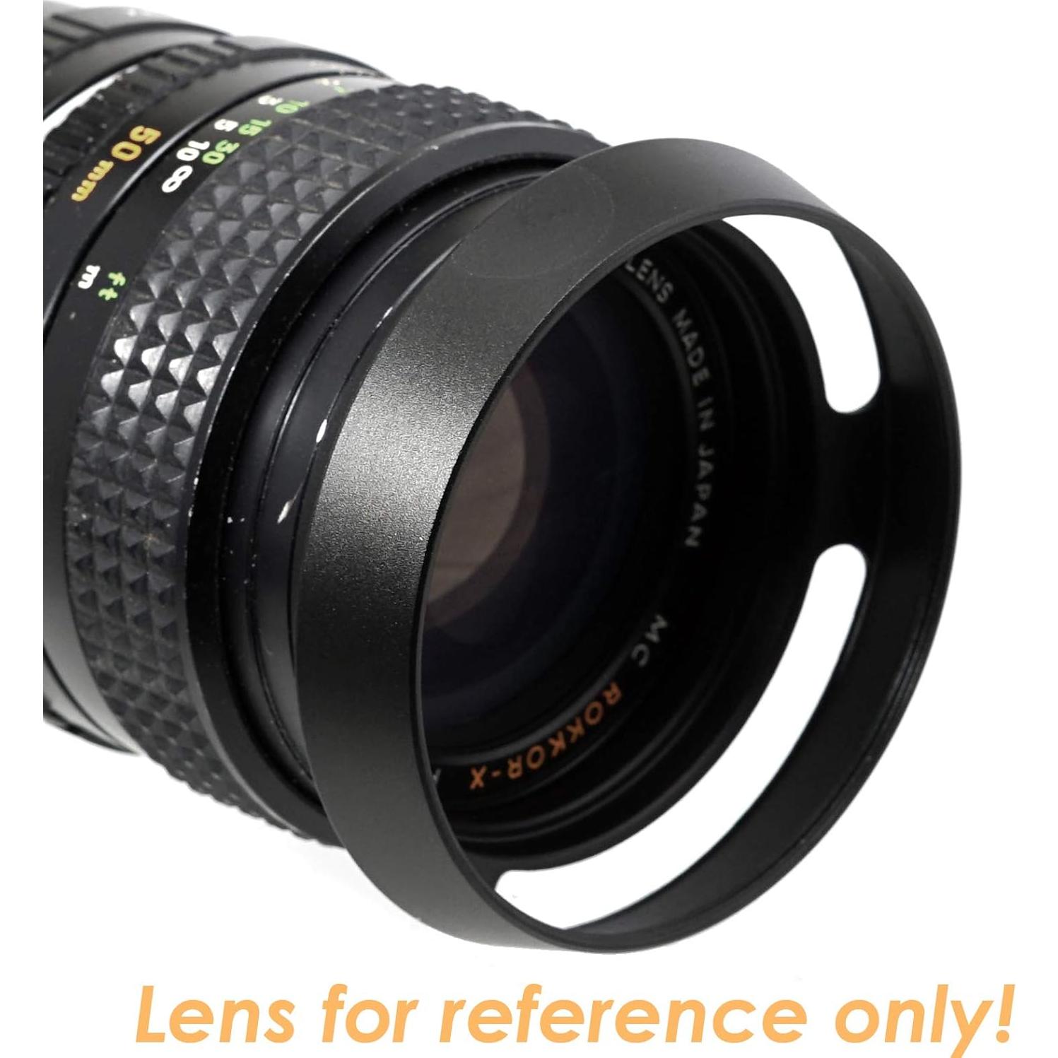 Capucha de Lente de Metal Fotasy 58mm para Cámaras