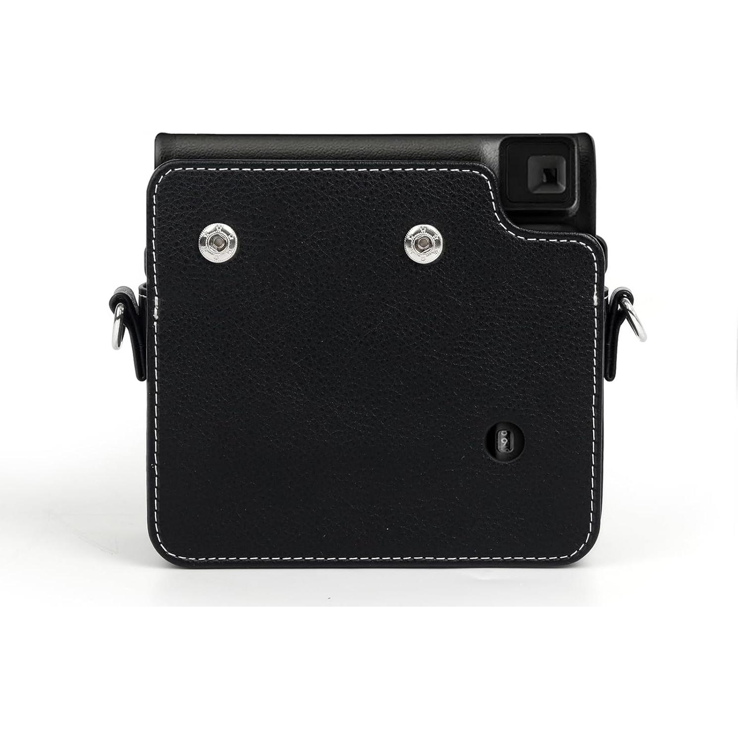 Funda de Cuero PU Rieibi para Fujifilm Instax SQ40 - Negra