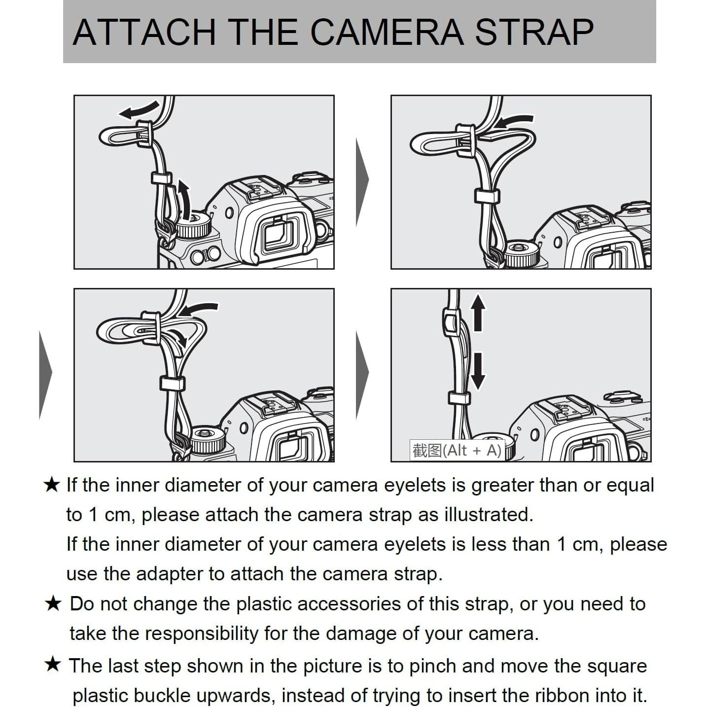 Correa de Cámara Ajustable Vintage Pluma de Pavo Real