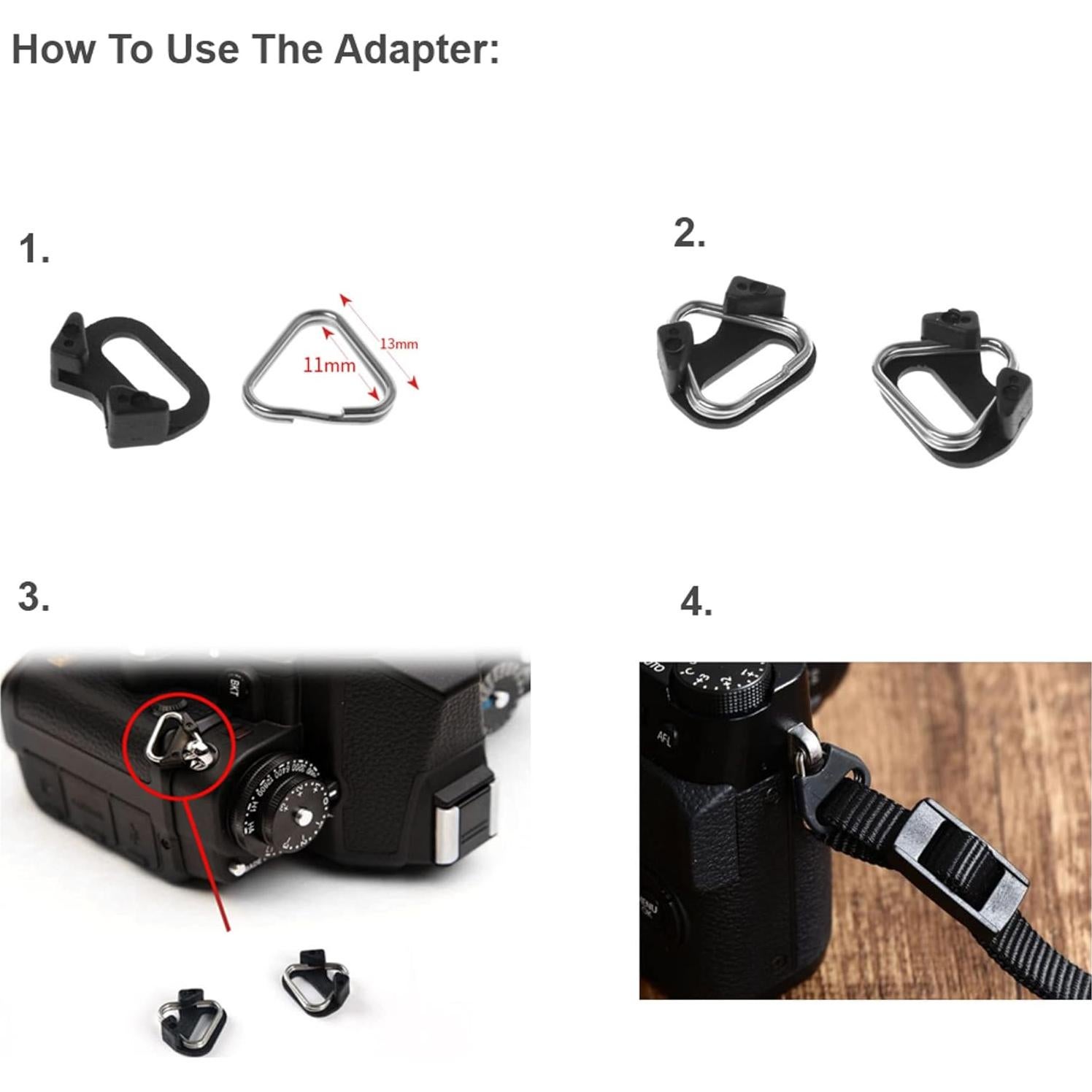 Correa de Cámara Ajustable Vintage Pluma de Pavo Real