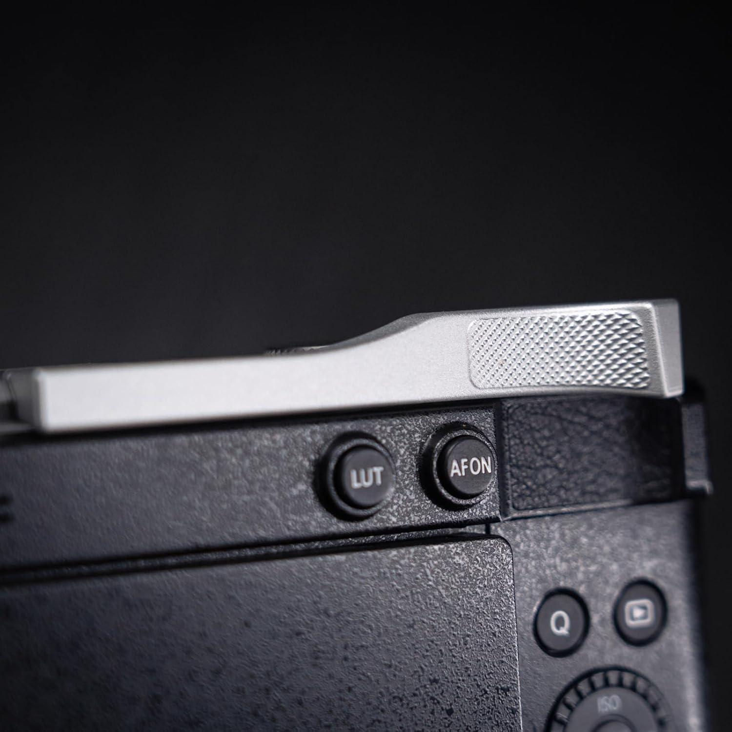 Agarradera de Pulgar Iborrys para Cámara Panasonic S9 - Plata