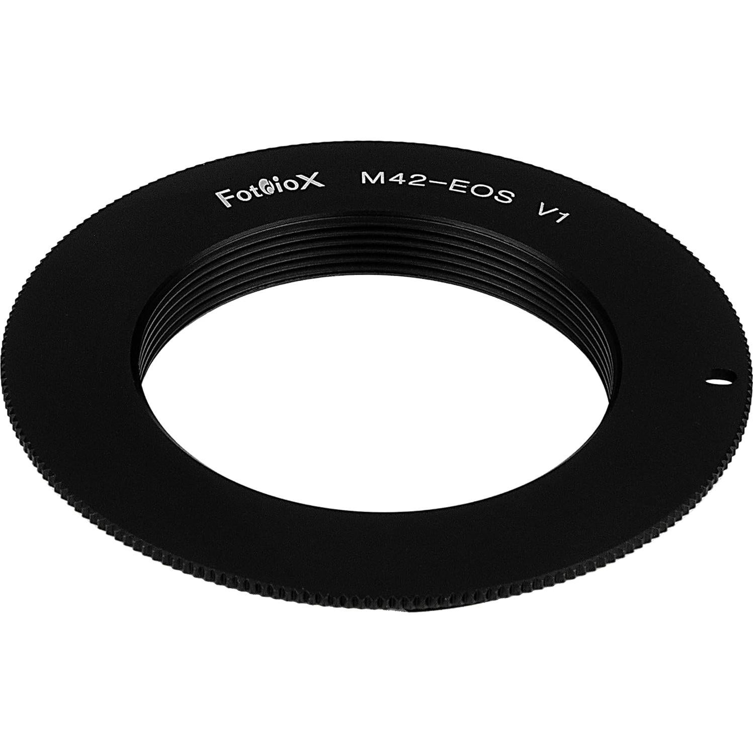 Adaptador de Montura Fotodiox M42 a Canon EOS con Chip Enfoque