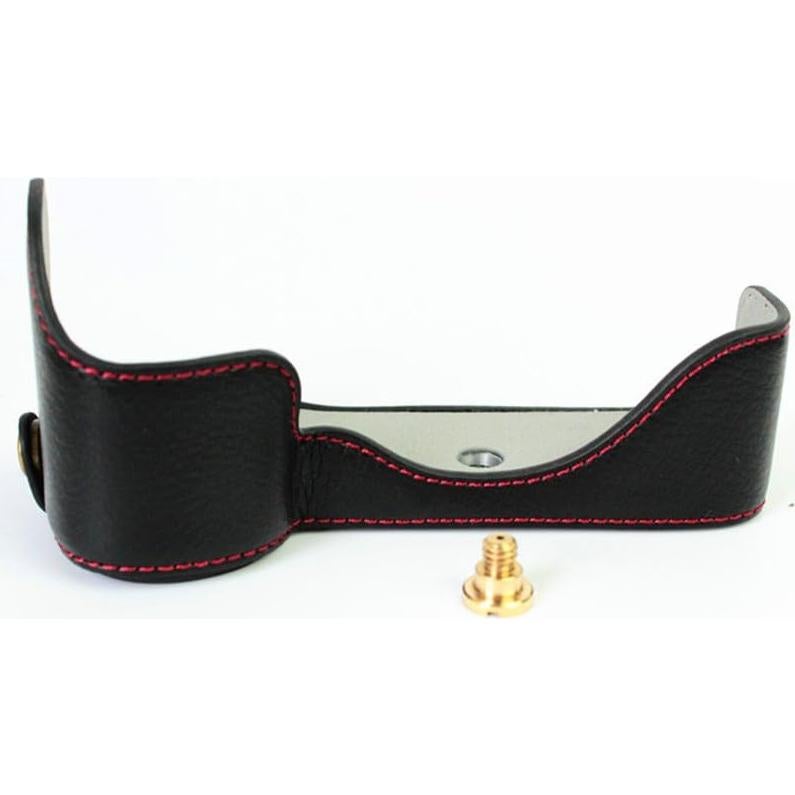 Funda de Cuero Real BolinUS para Sony Alpha A7 A7R A7S - Negro