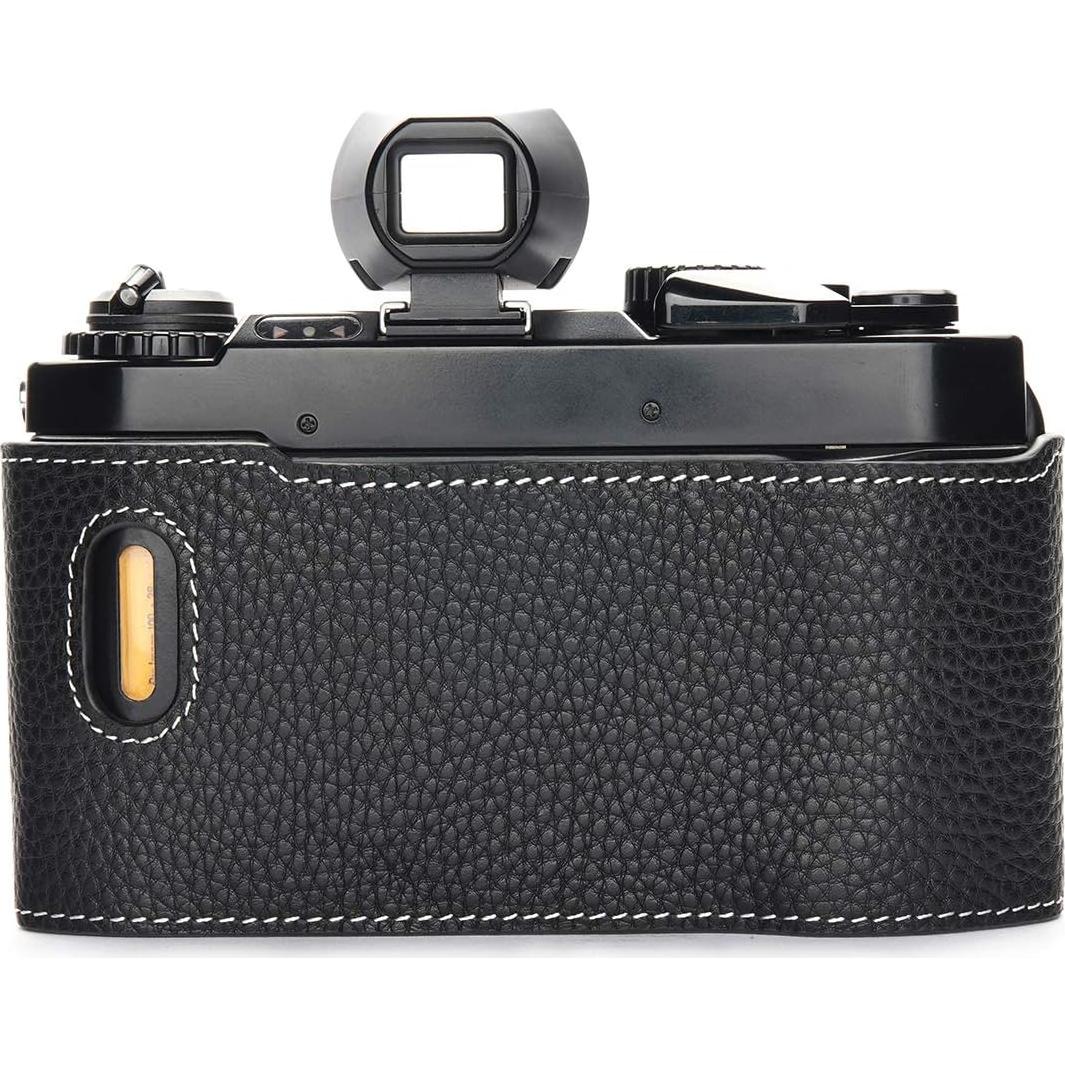Funda de Cuero Real BolinUS para Cámara Voigtlander Bessa-R/L