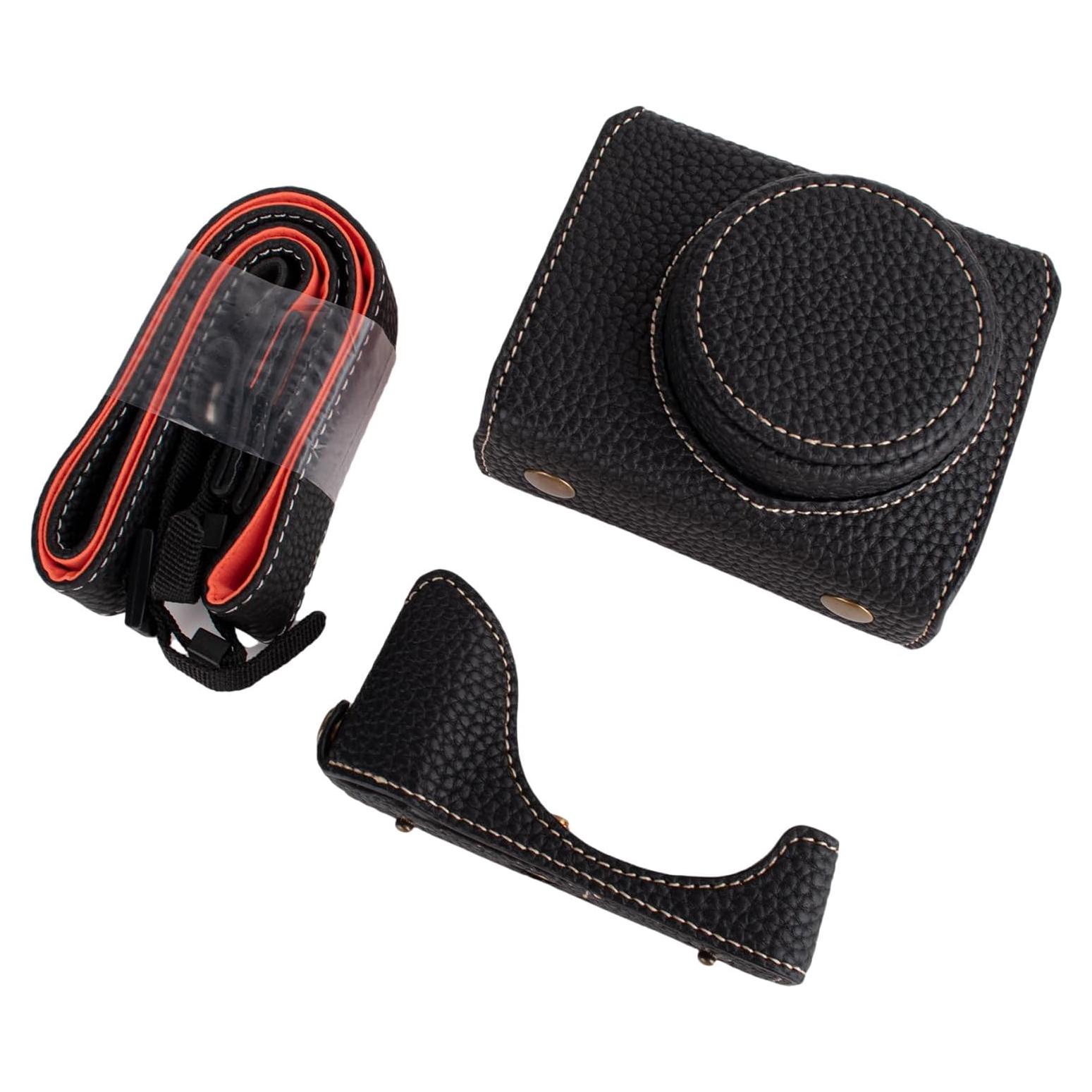 Funda de Cuero para Cámara Canon PowerShot G7X G7X II III