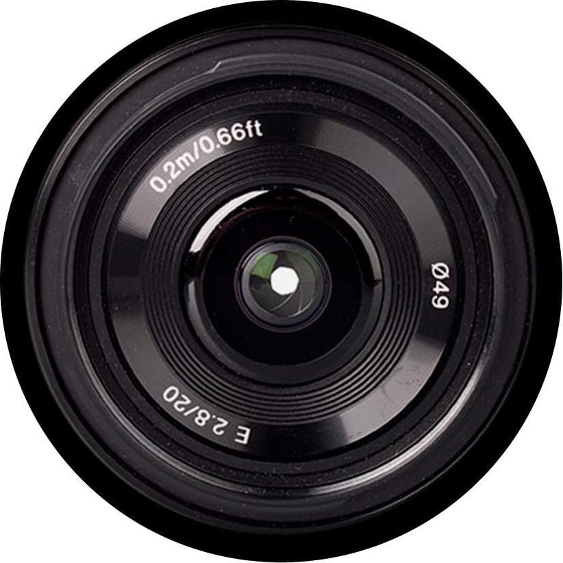 Cámara SLR retro PopSockets con gráfico de lente vintage