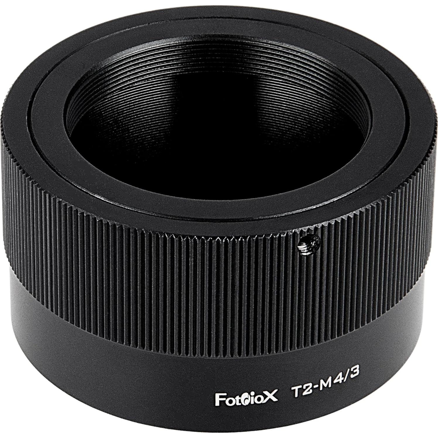 Adaptador de Montura Fotodiox T2-MFT para Lentes T-Mount a MFT